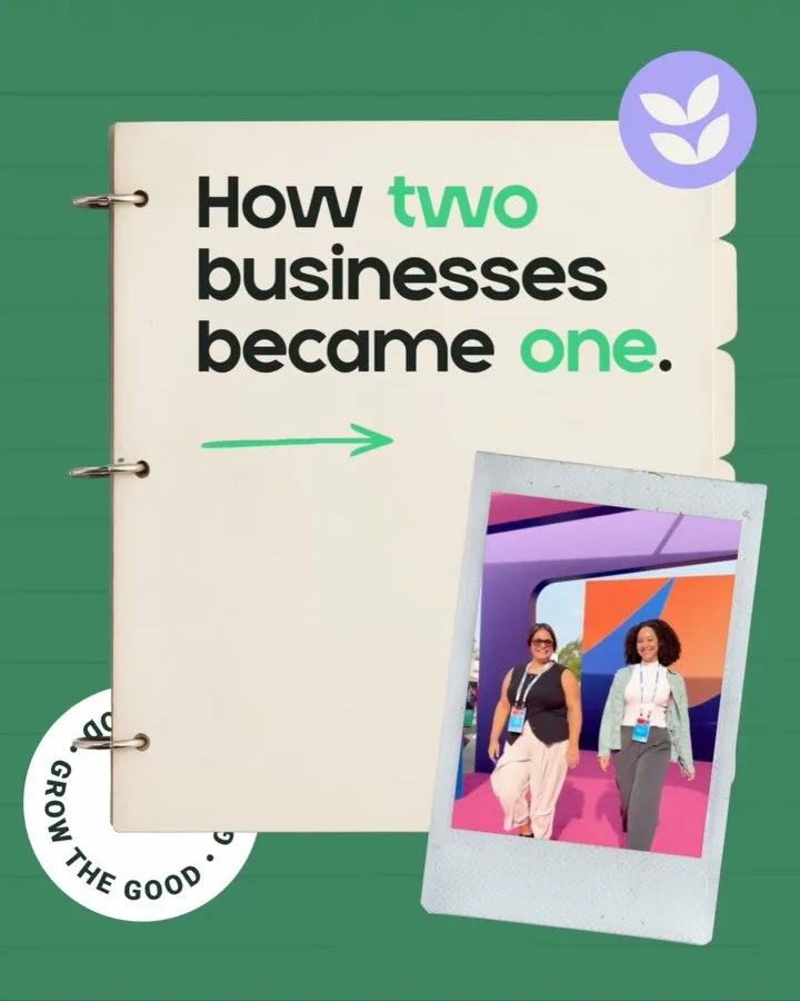 How two businesses became one. This is our story. 🌱

Four years ago a mutual client introduced us while Rebecca was living in Omaha. We clicked immediately, started collaborating, and never really stopped.

Fast forward to 50 websites, countless pro
