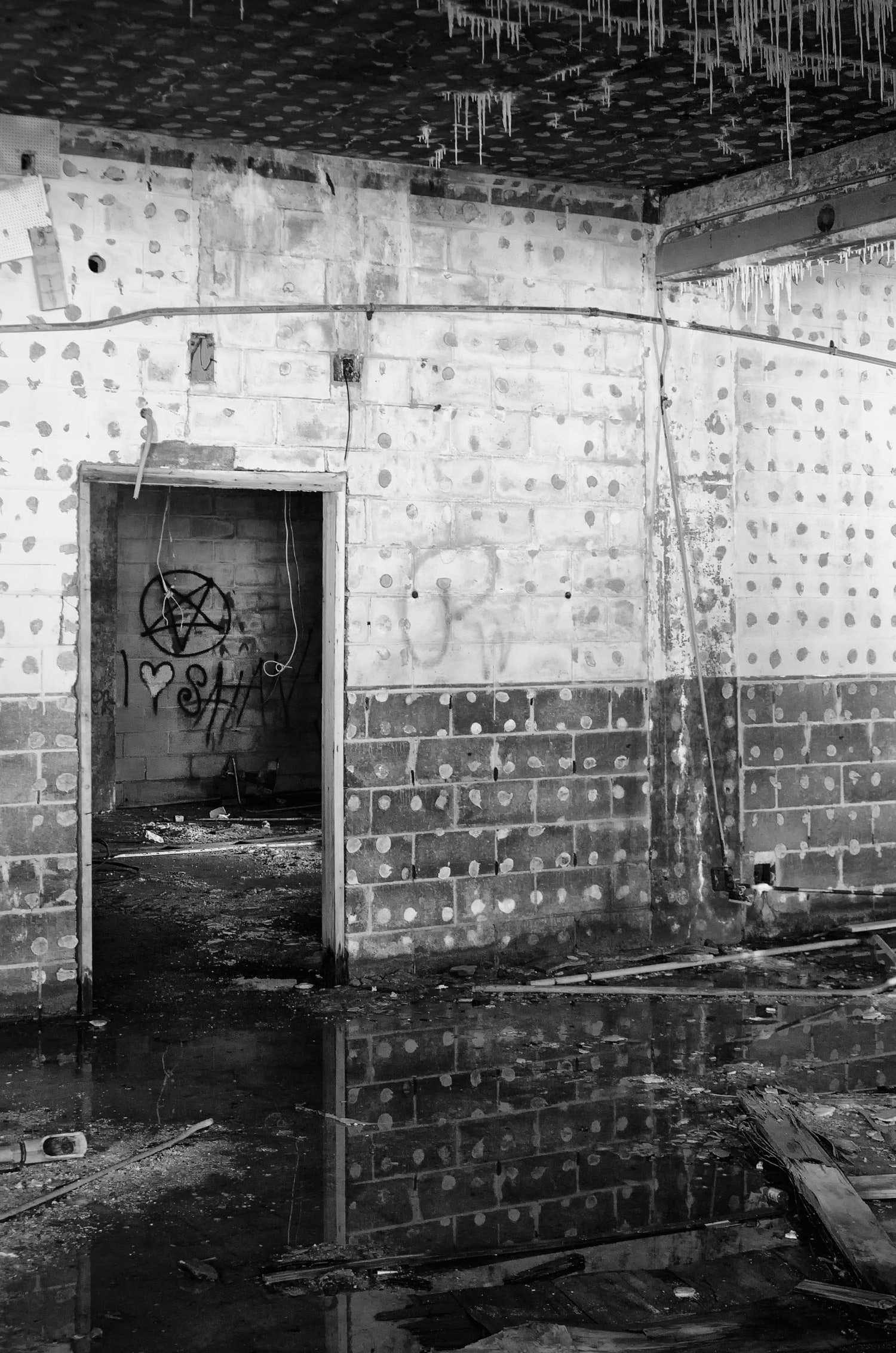 Concrete Housing Block Interior, Whittier, AK (2009)_3618