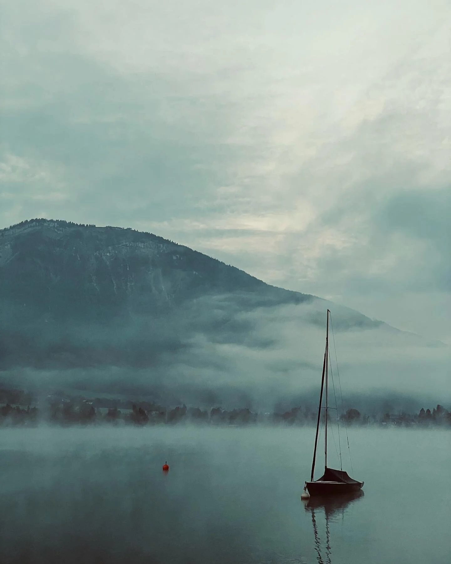 First signs of winter 
Strobl - Wolfgangsee
7 am - 3&deg;C

#earthofficial #earth #earthfocus
