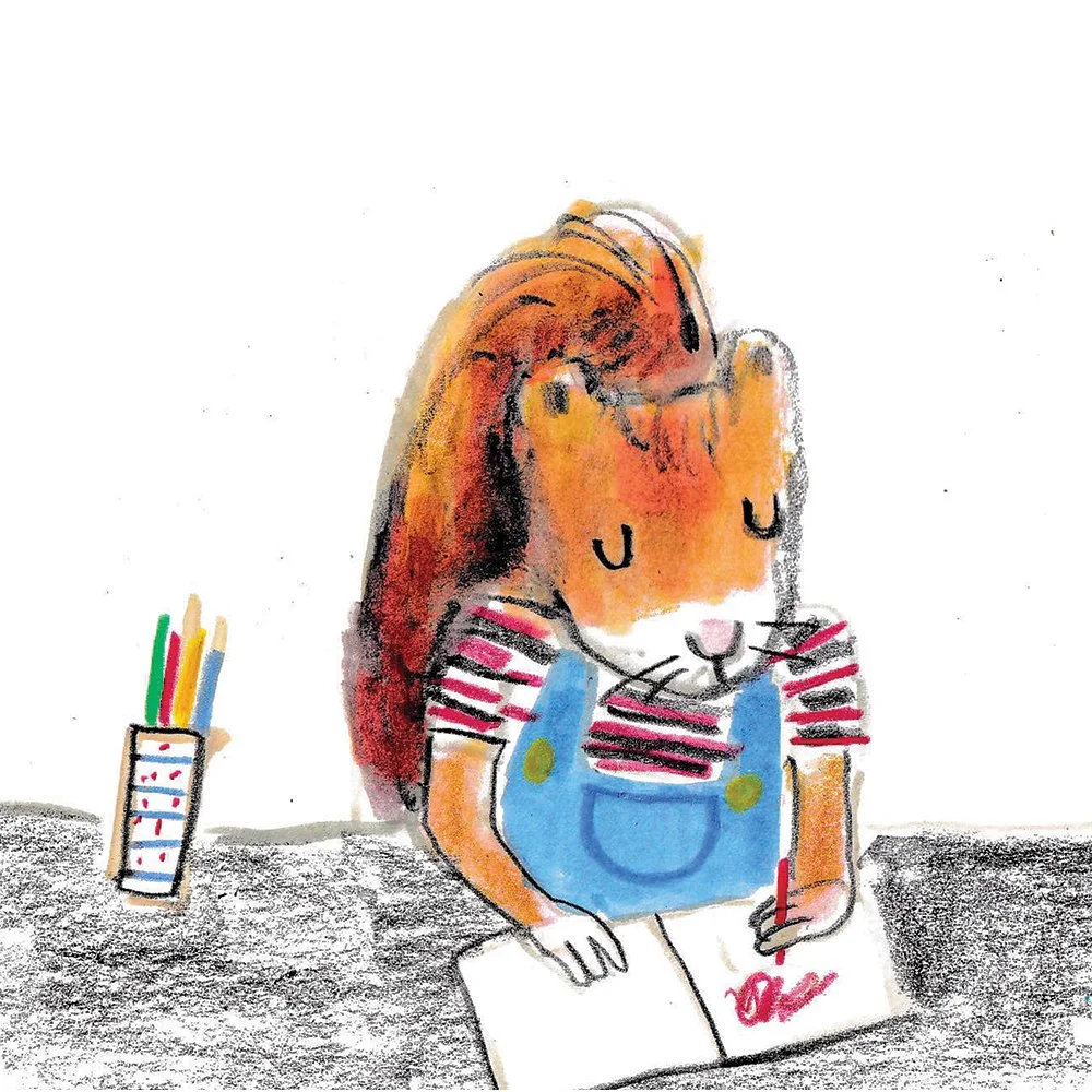 squirrel drawing