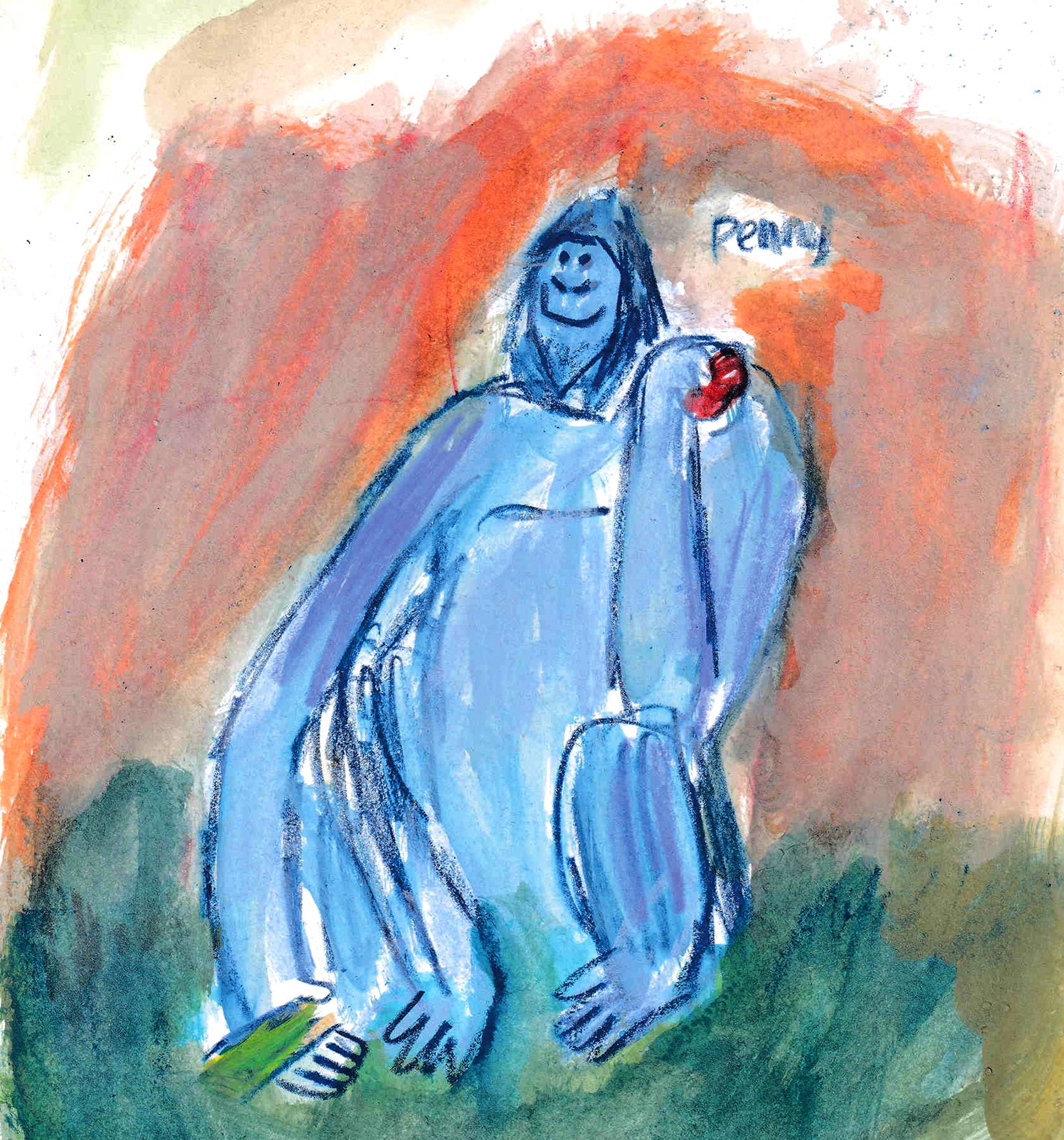 Penny the gorilla at Memphis Zoo