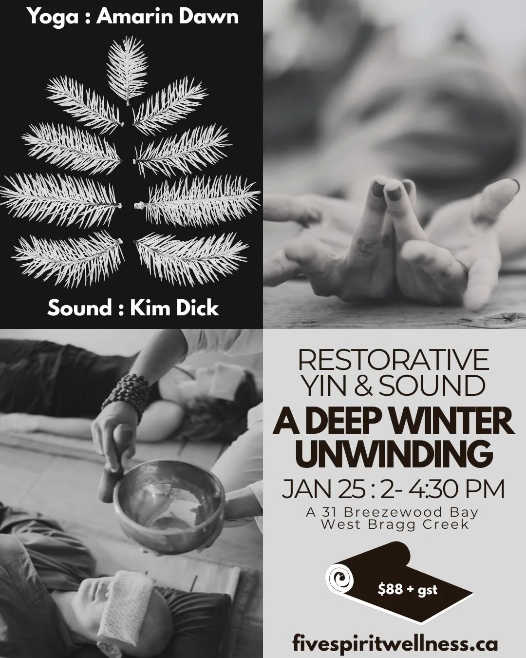 Restorative Yin &amp; Sound - A Deep Winter Unwinding
