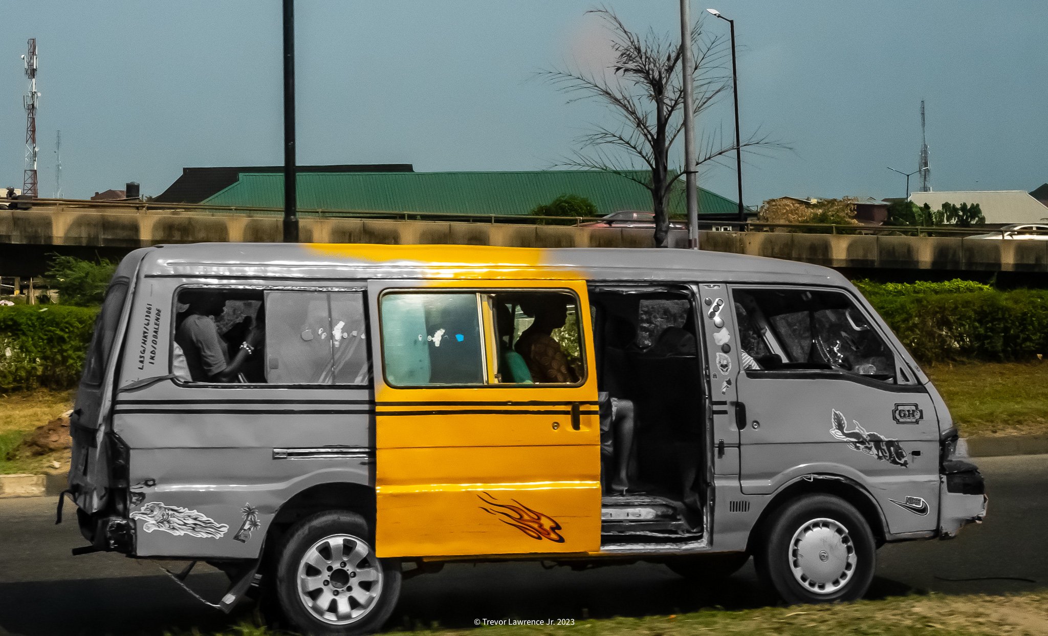Color of Lagos- School Van