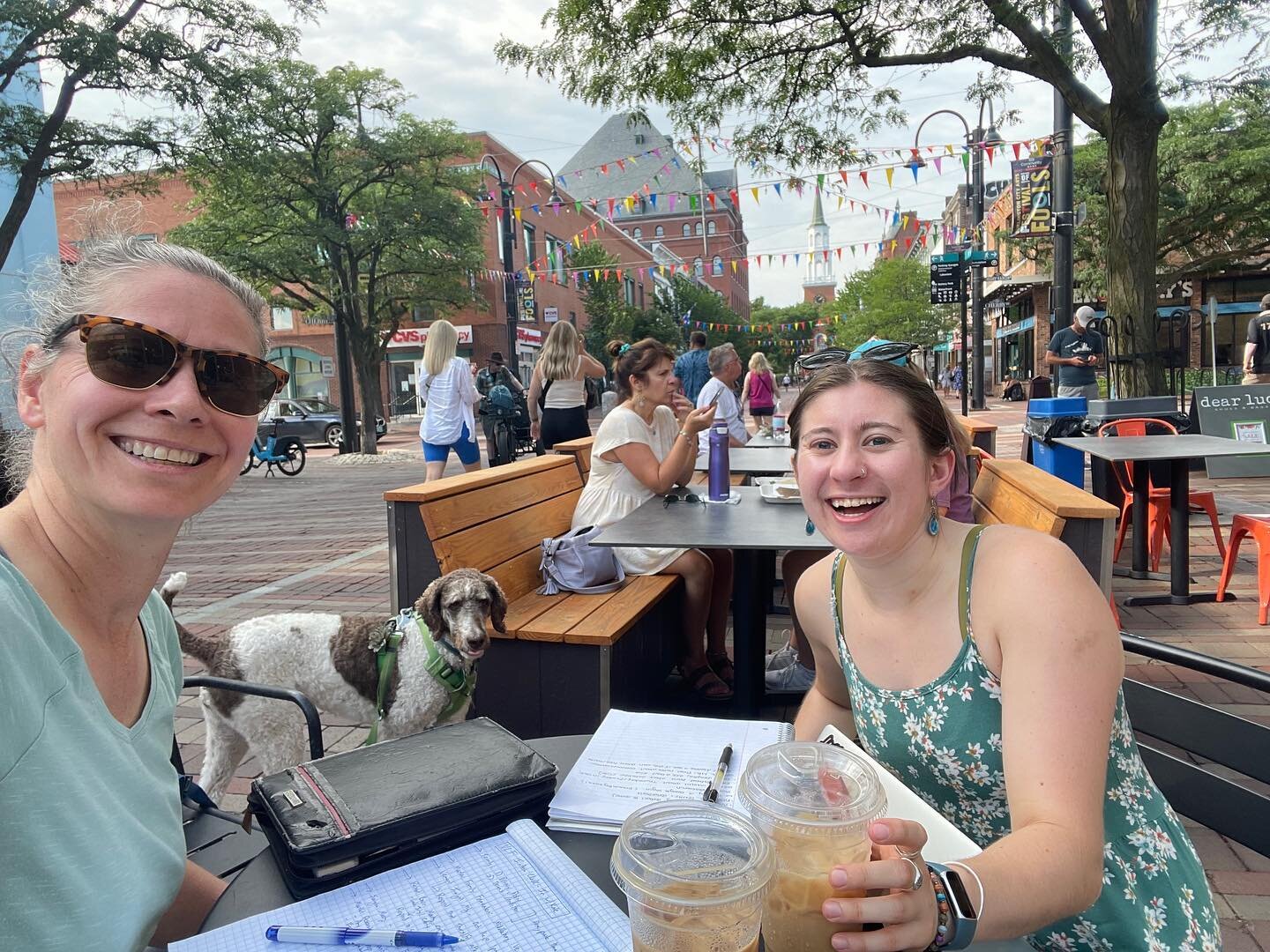 Happy August! This is the last official week of the Summer VCF Internship, but this partnership is not ending! More to come on that soon! 

This picture was taken on Friday at our bi-monthly-in-person meeting! This time we were joined by Elia, Samara
