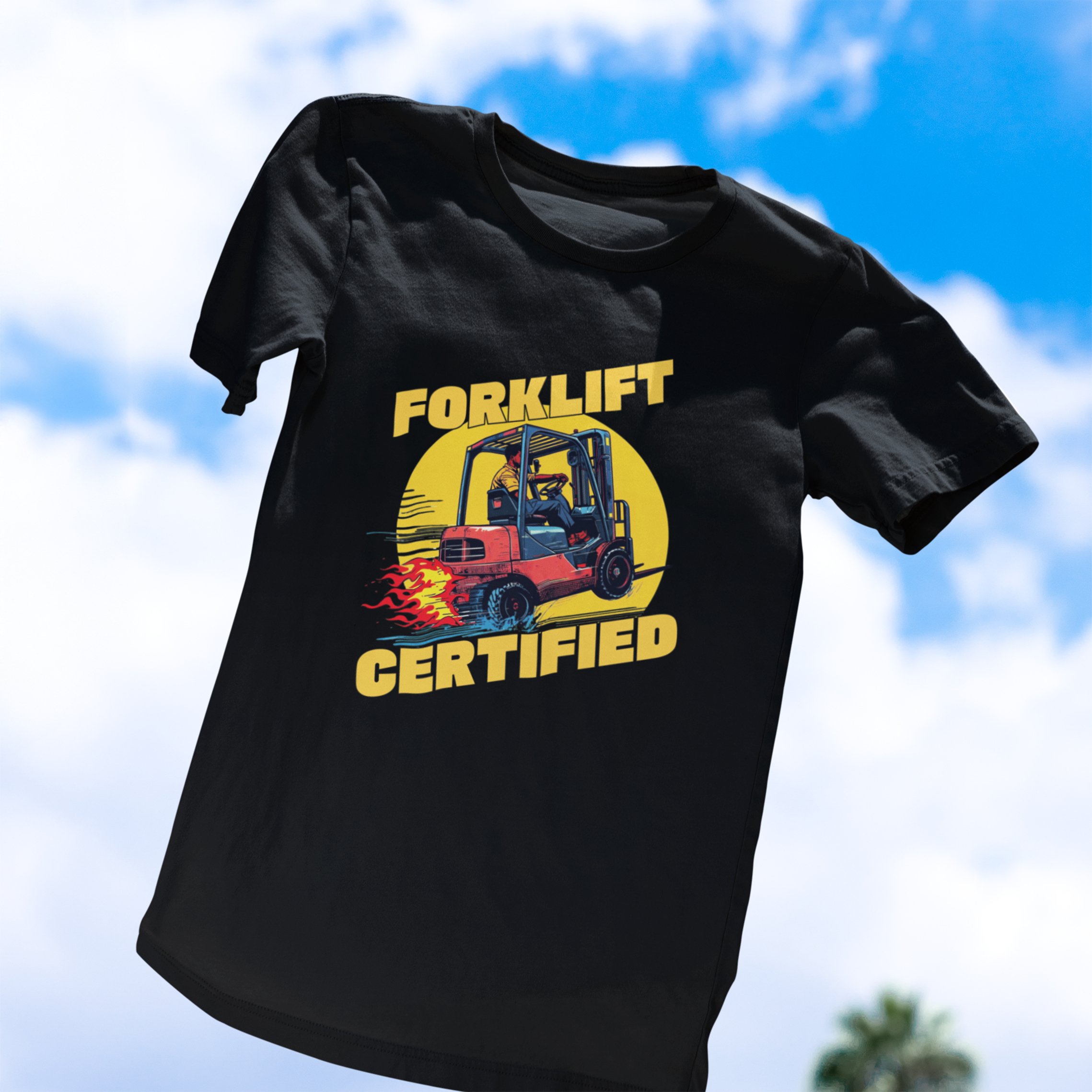 Forklift Certified Tee