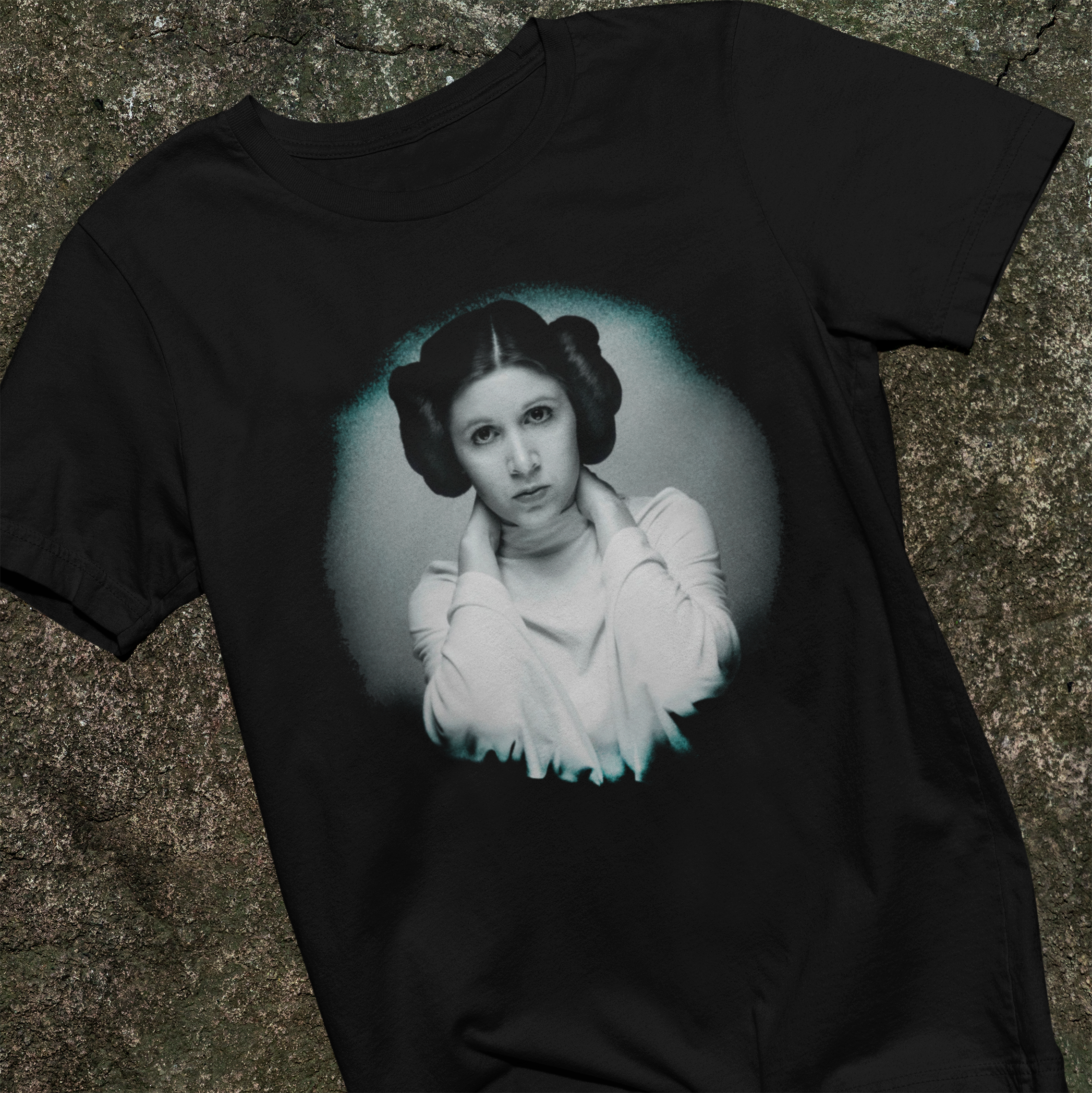 Leia Burned Portrait TEE