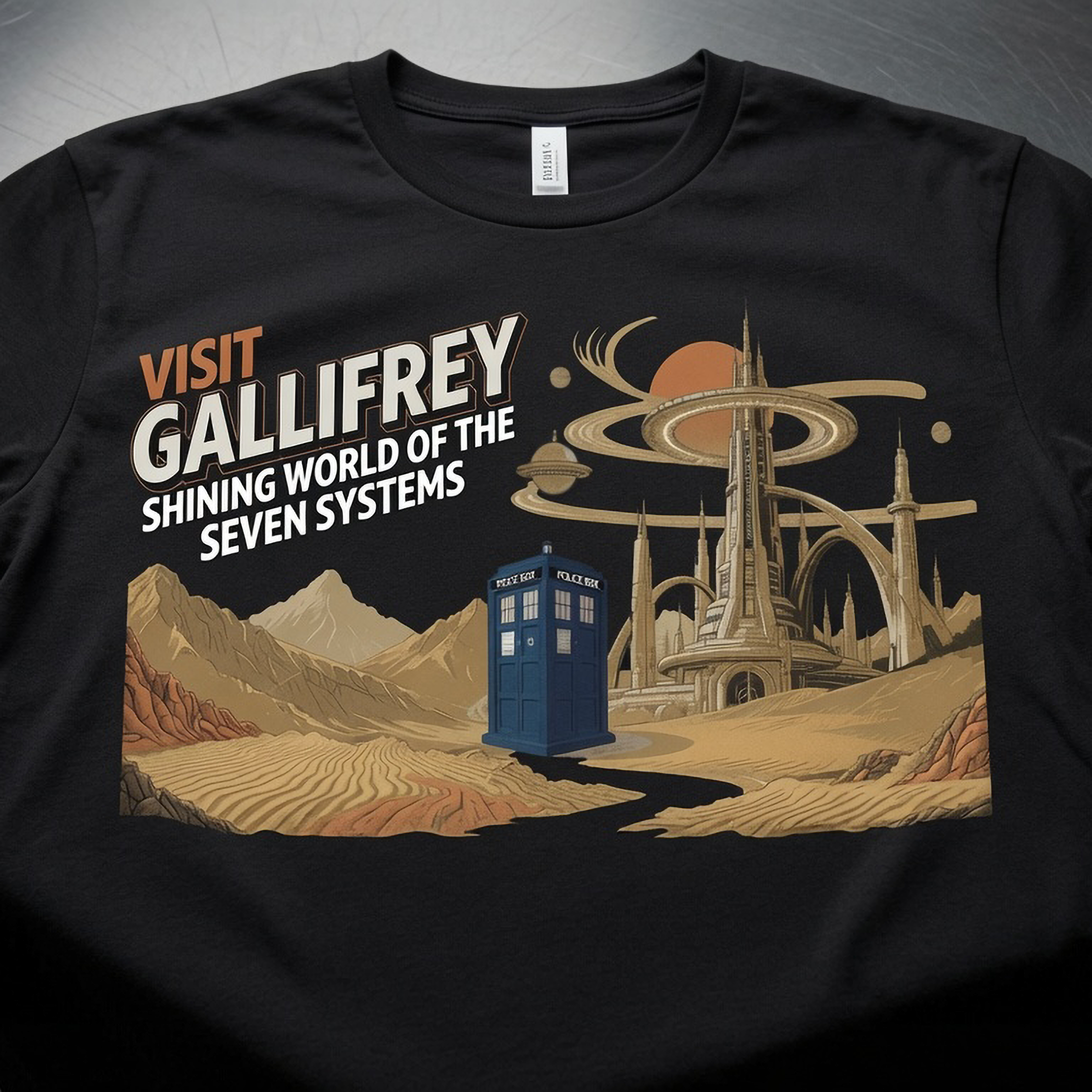 Visit Gallifrey Doctor Who Tee