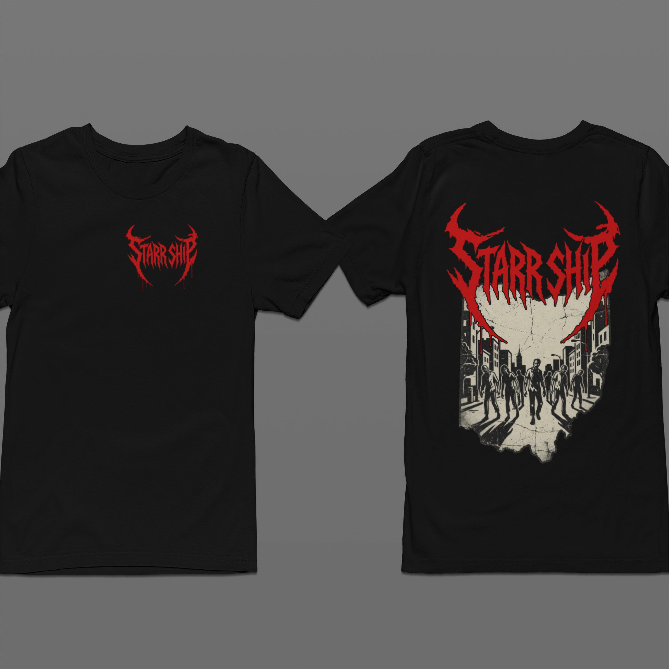 Starrship "ZOMBI" Tee Style 2