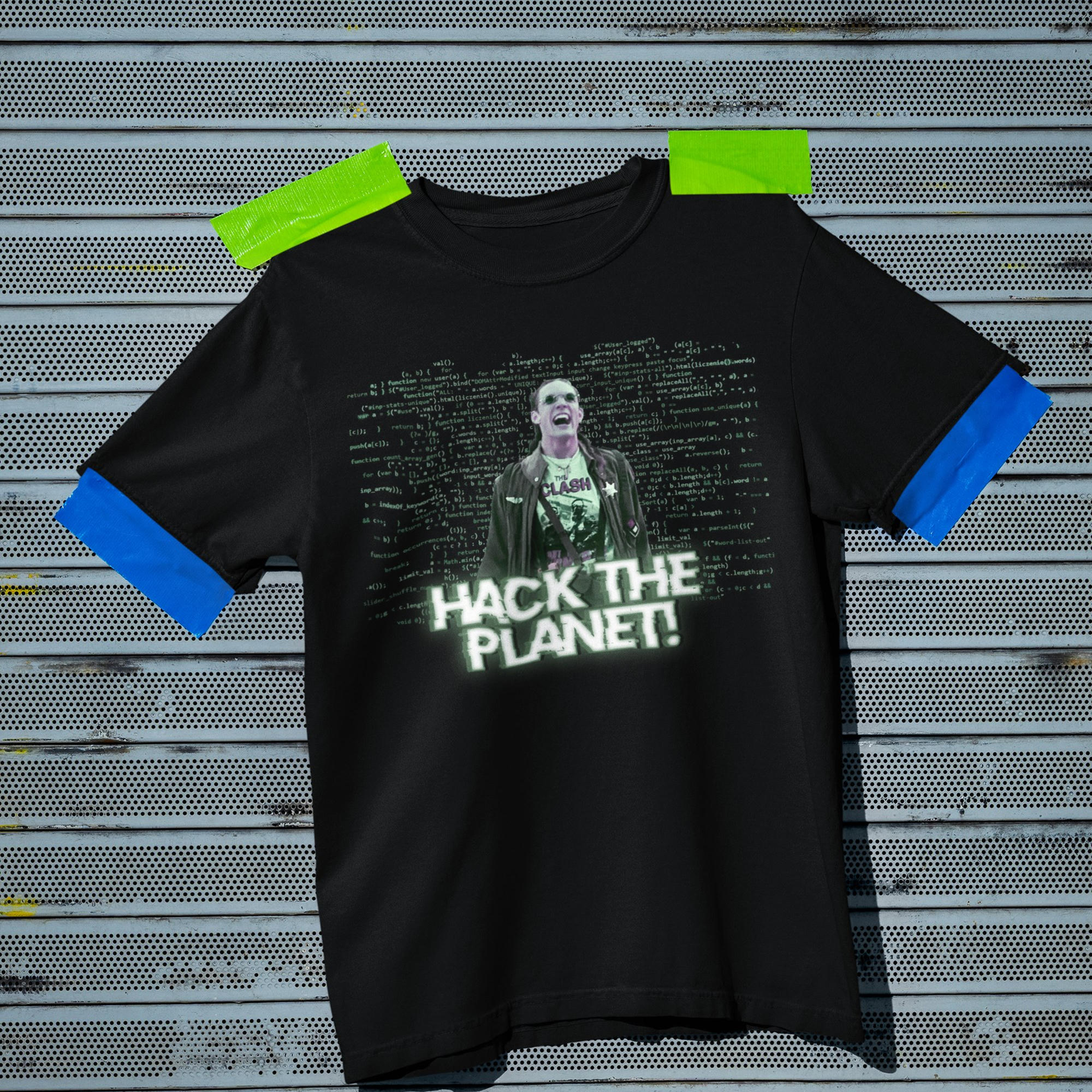 Hack the Planet Hackers TEE