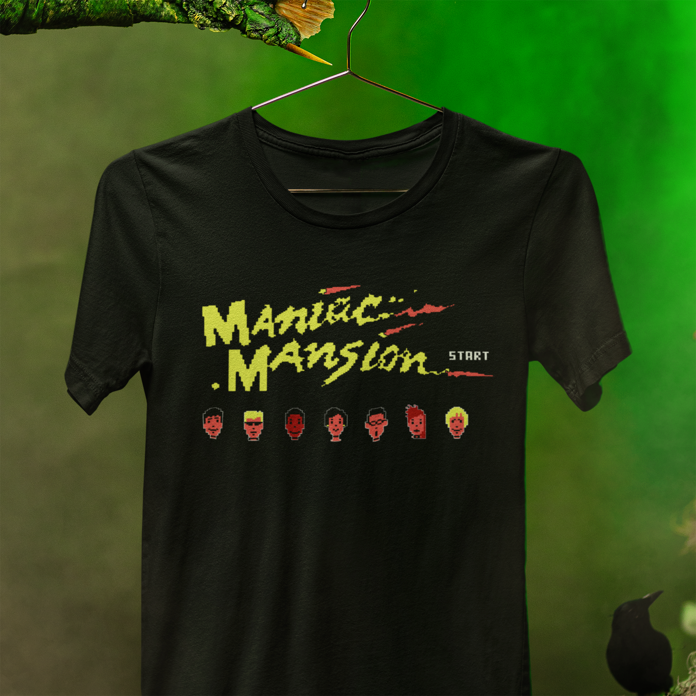 Maniac Mansion Video Game TEE
