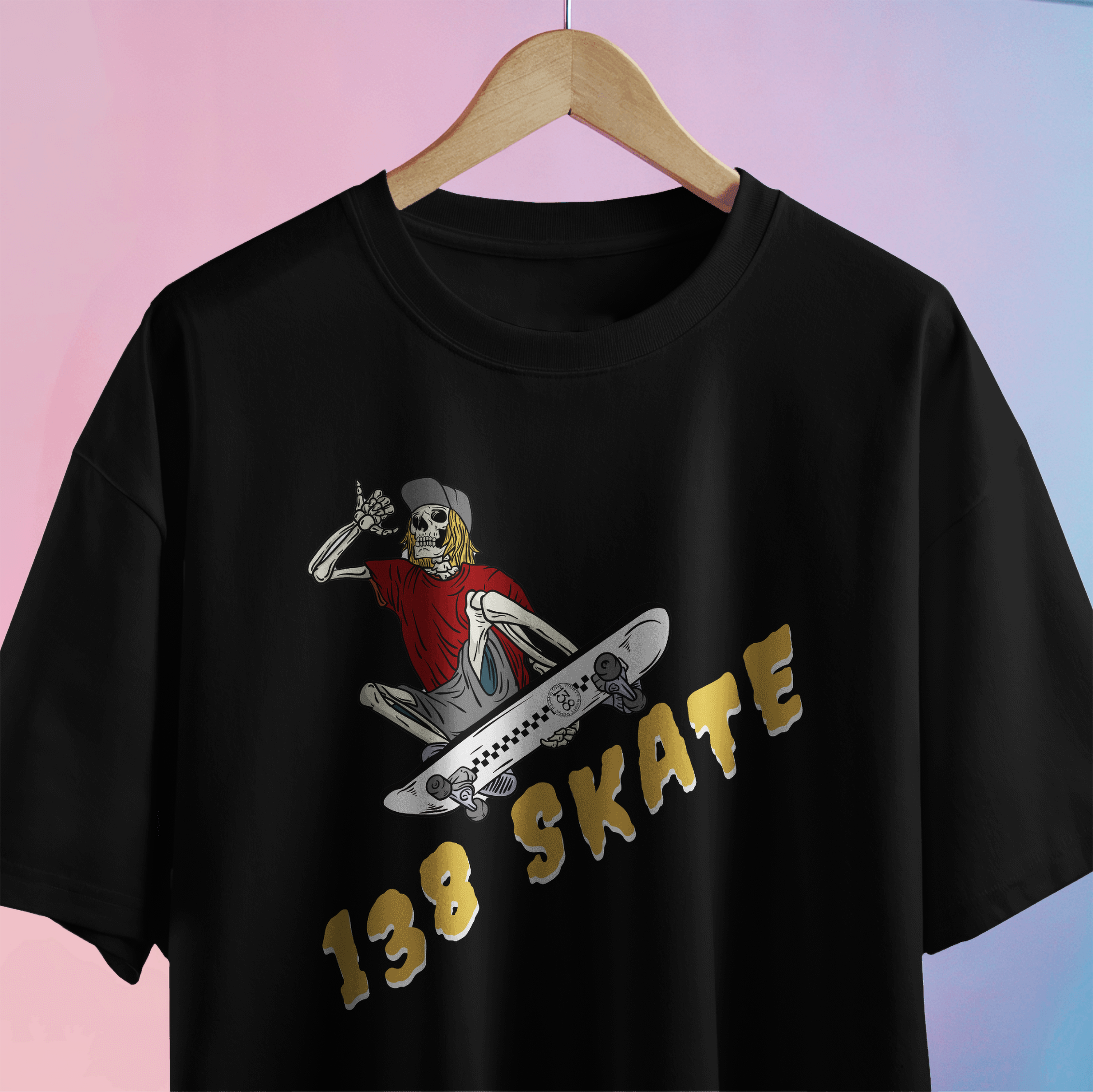 138 Skate Skelly TEE