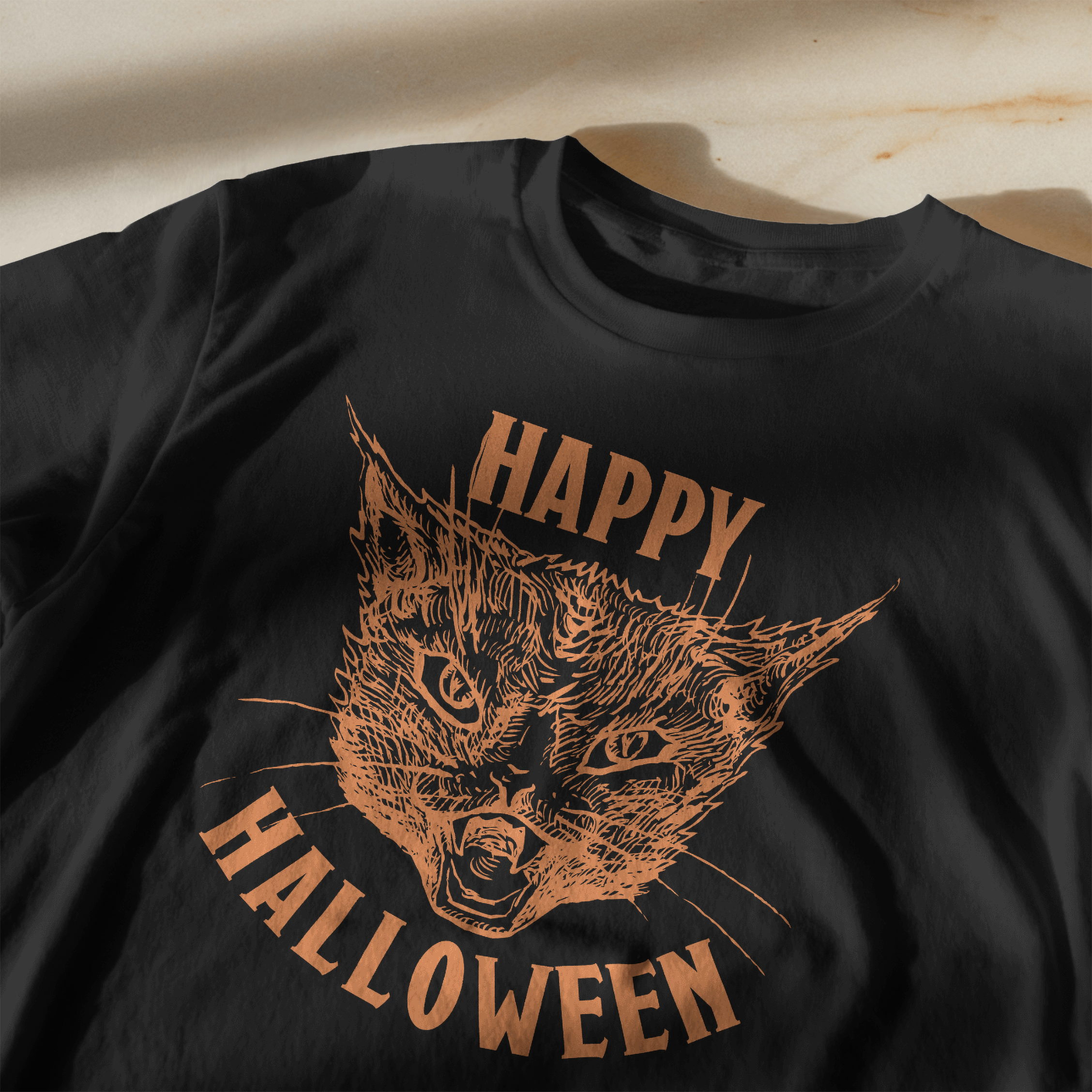 Halloween Cat TEE