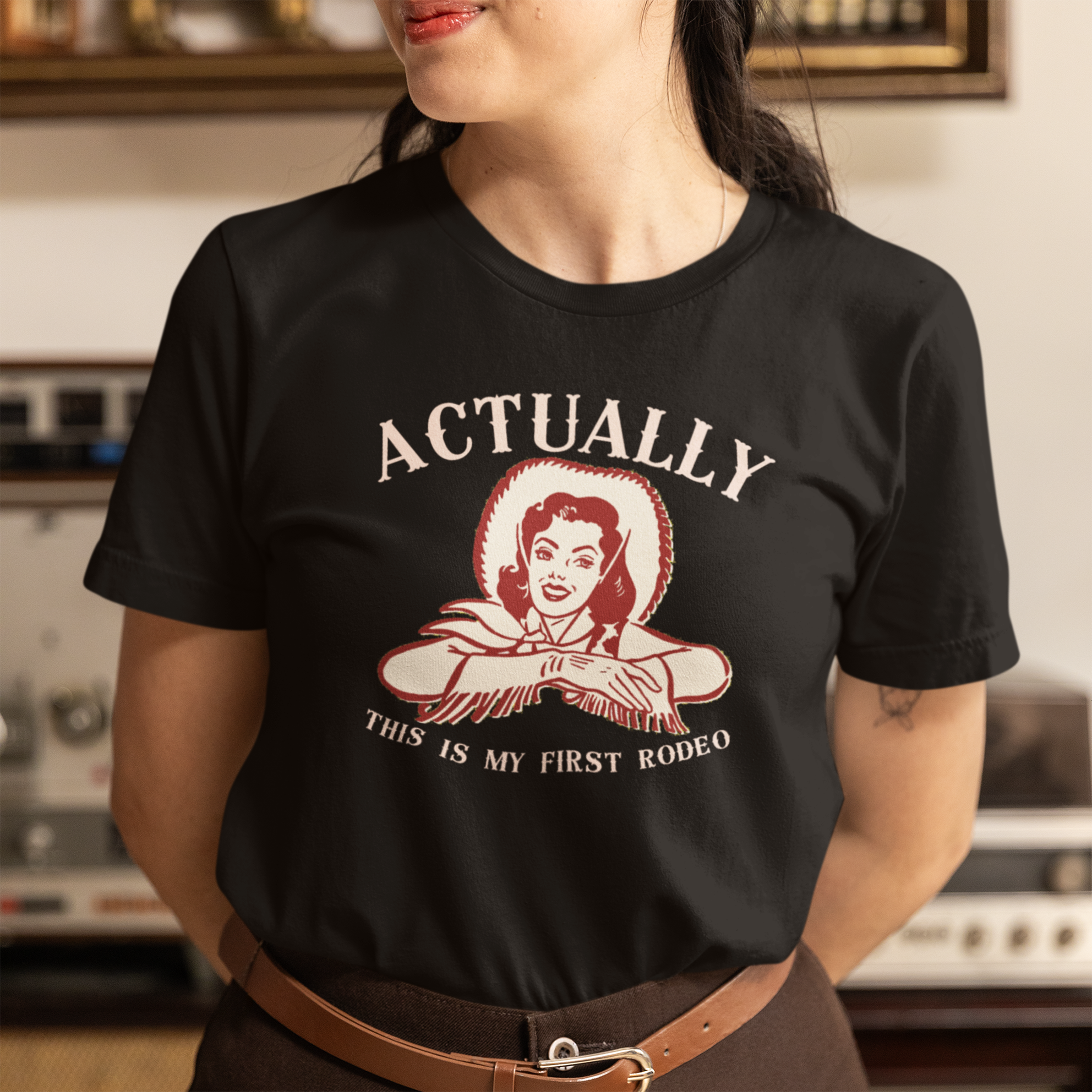 This Is My First Rodeo Cowgirl Tee