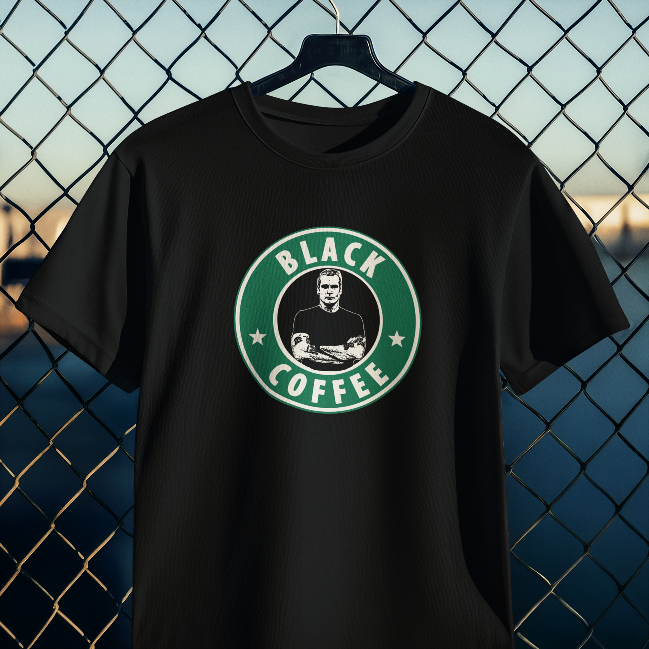 Henry Rollings Black Coffee Tee