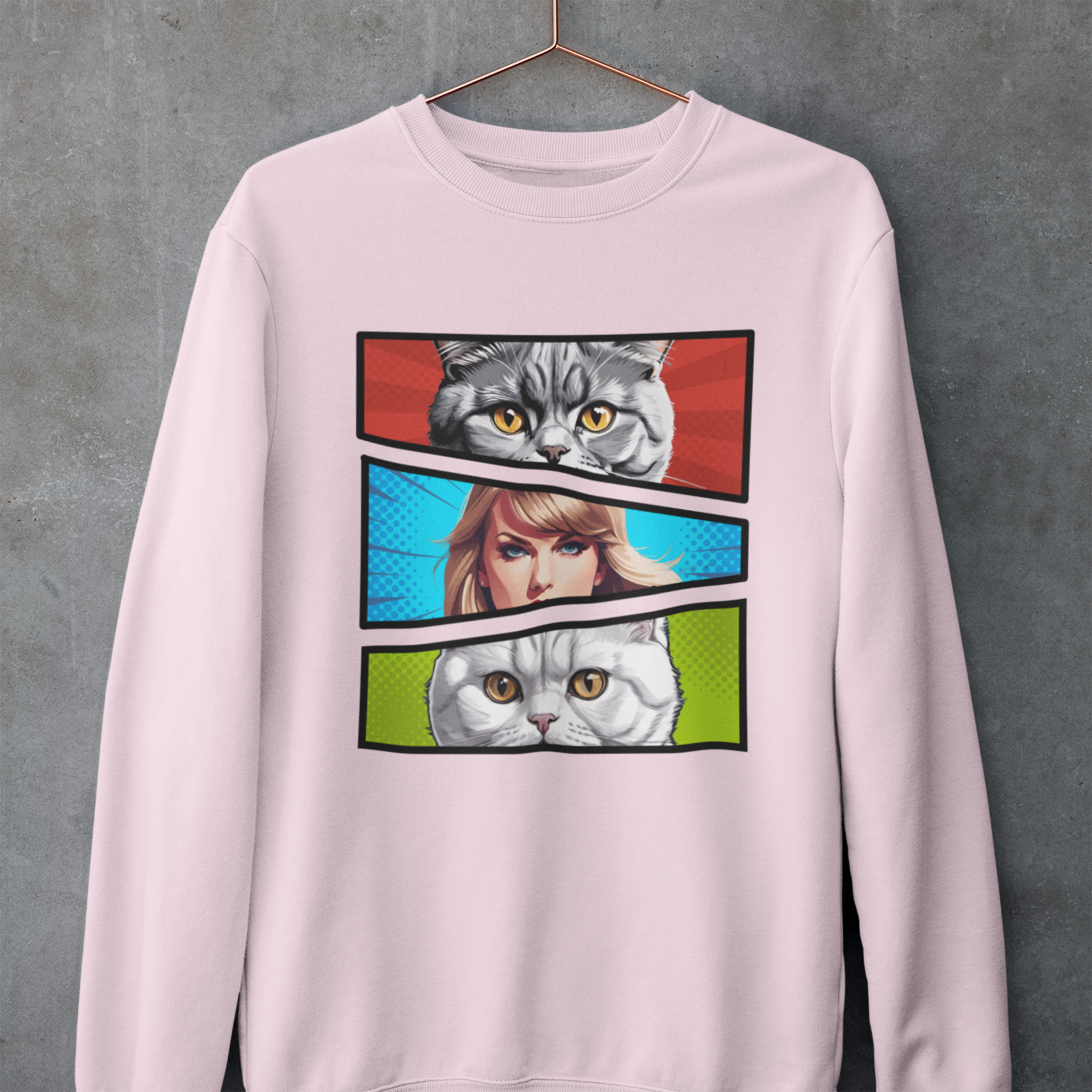 Swiftie Action Cats Sweatshirt
