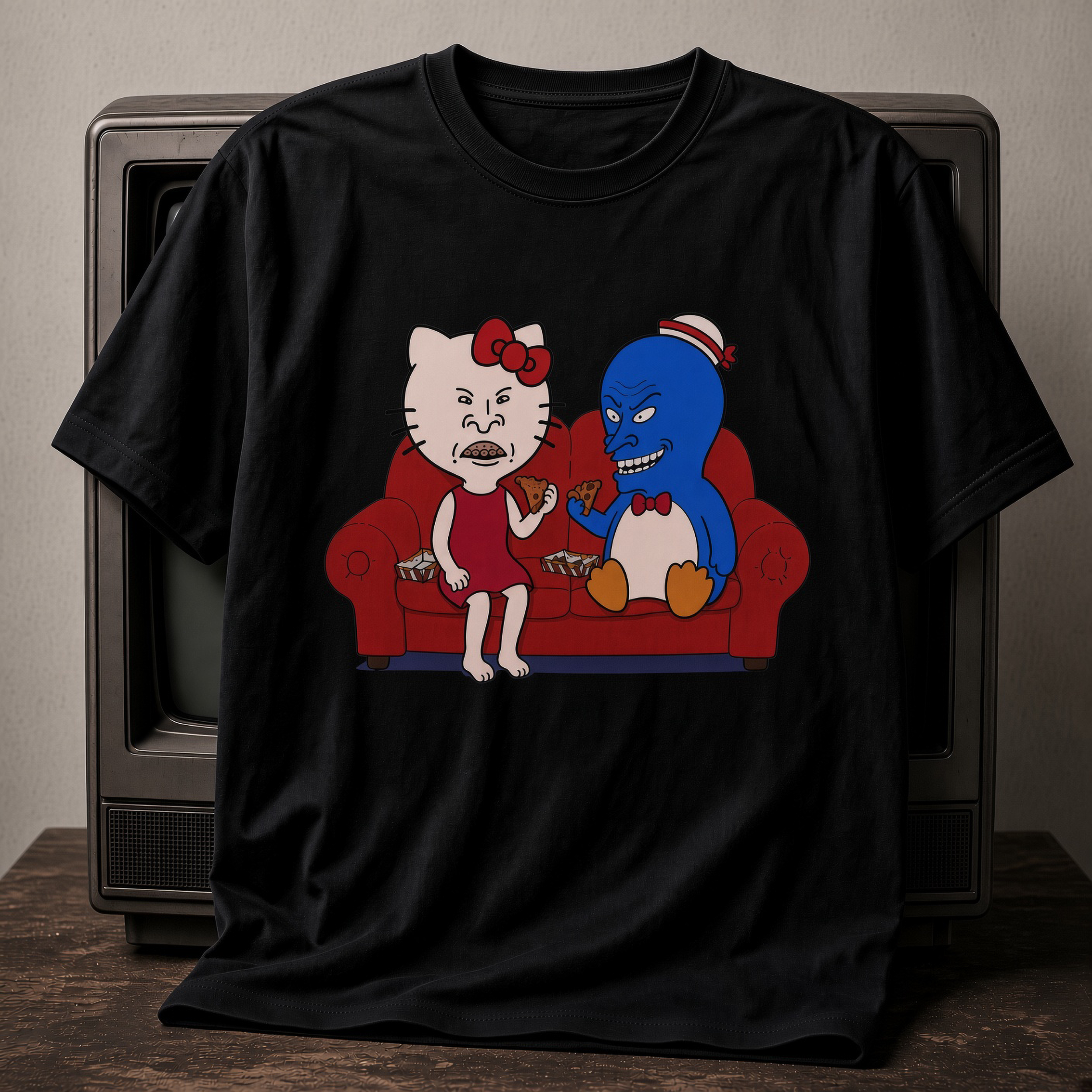 Tuxedo Beavis and Hello Butt-head Tee