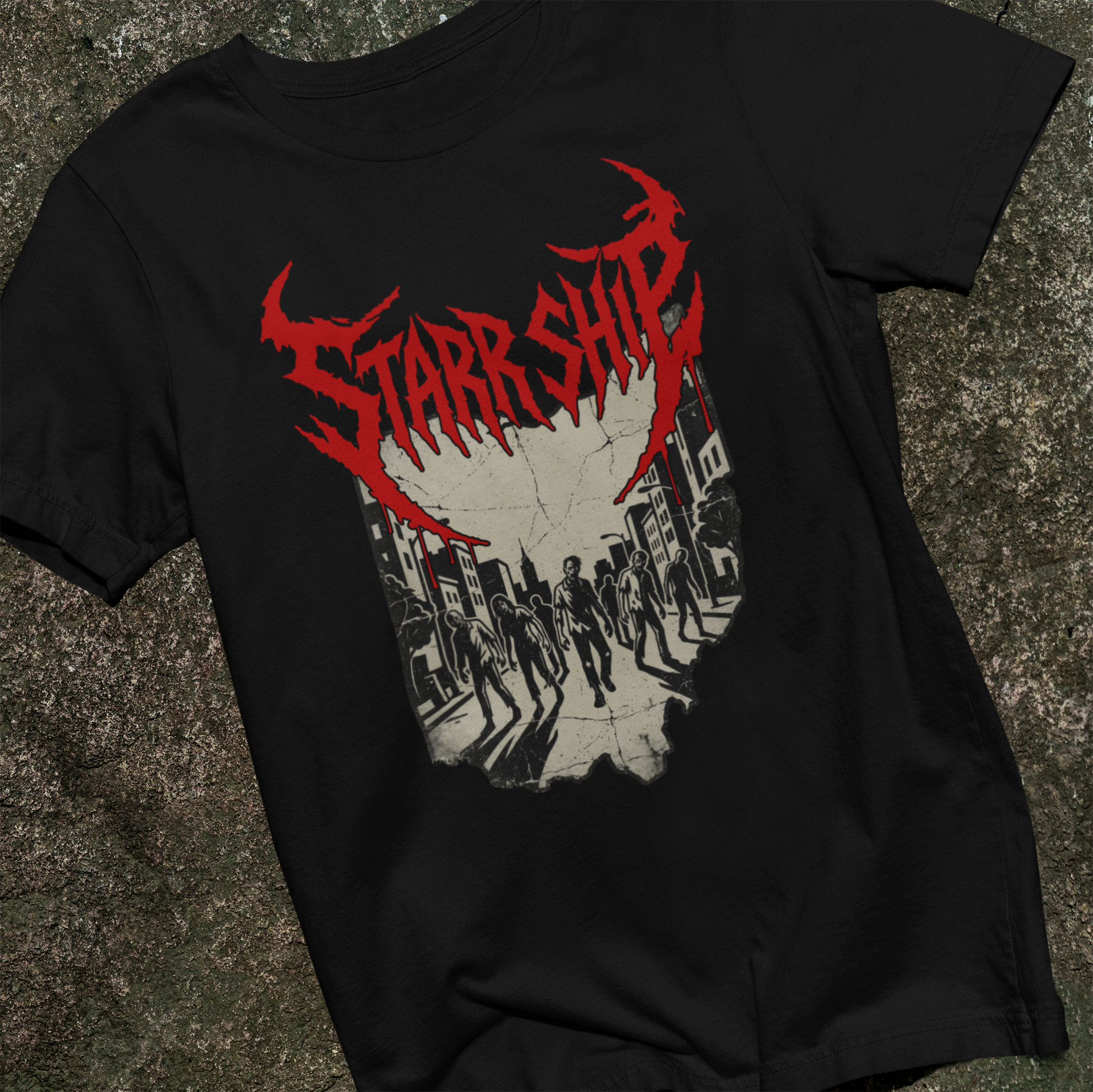 Starrship "ZOMBI" Tee Style 1