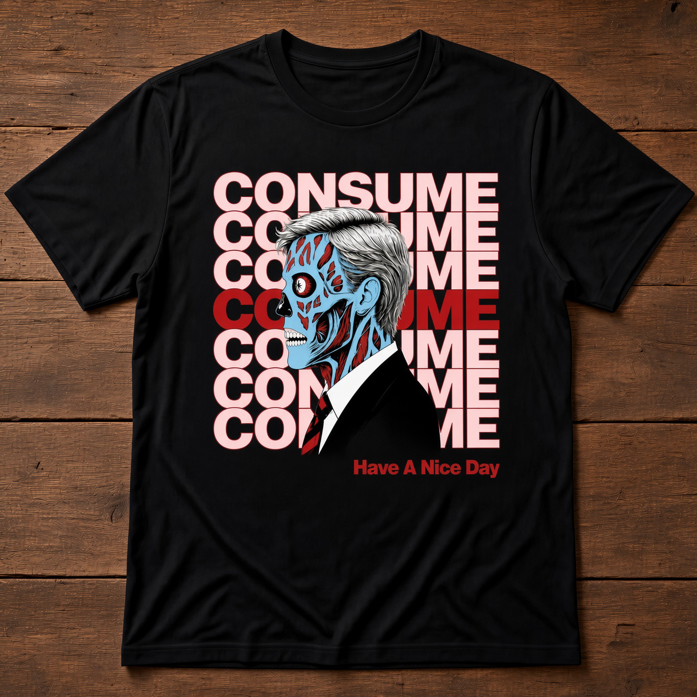 Consume, Obey, They Live Tee
