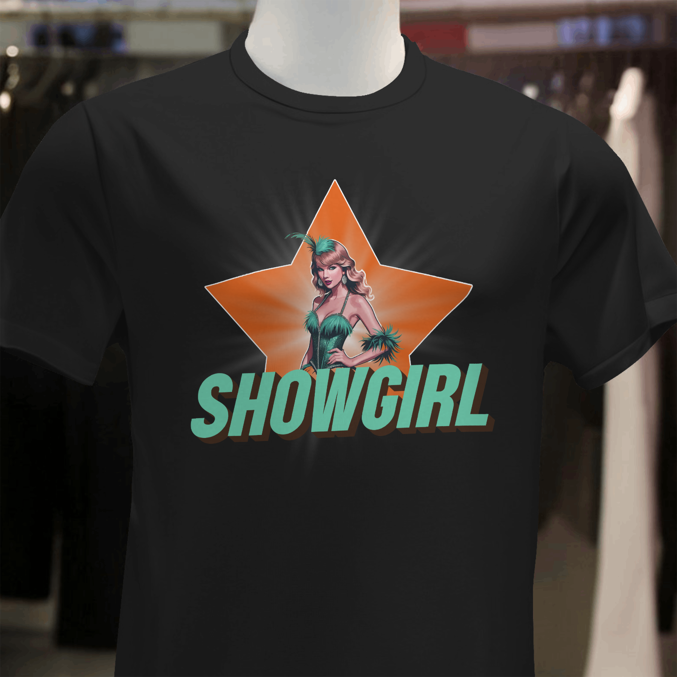 Swiftie Showgirl Star Tee