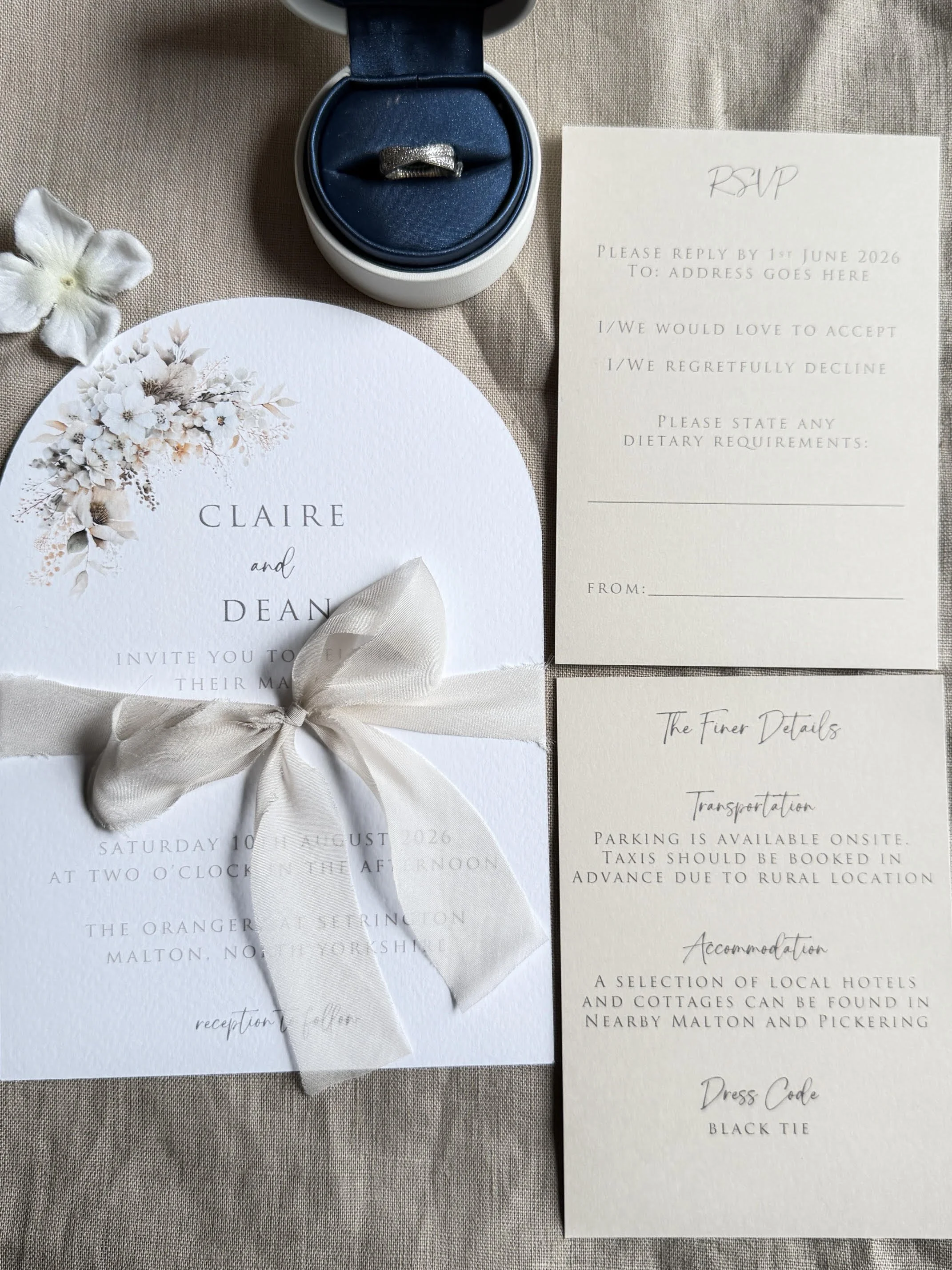 Maisie Wedding Invitation Suite