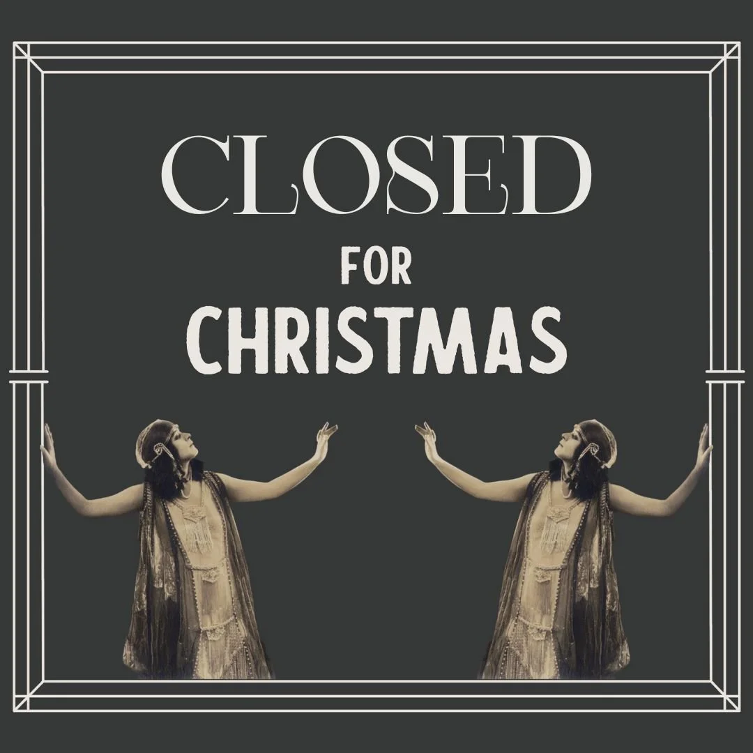CLOSED FOR CHRISTMAS