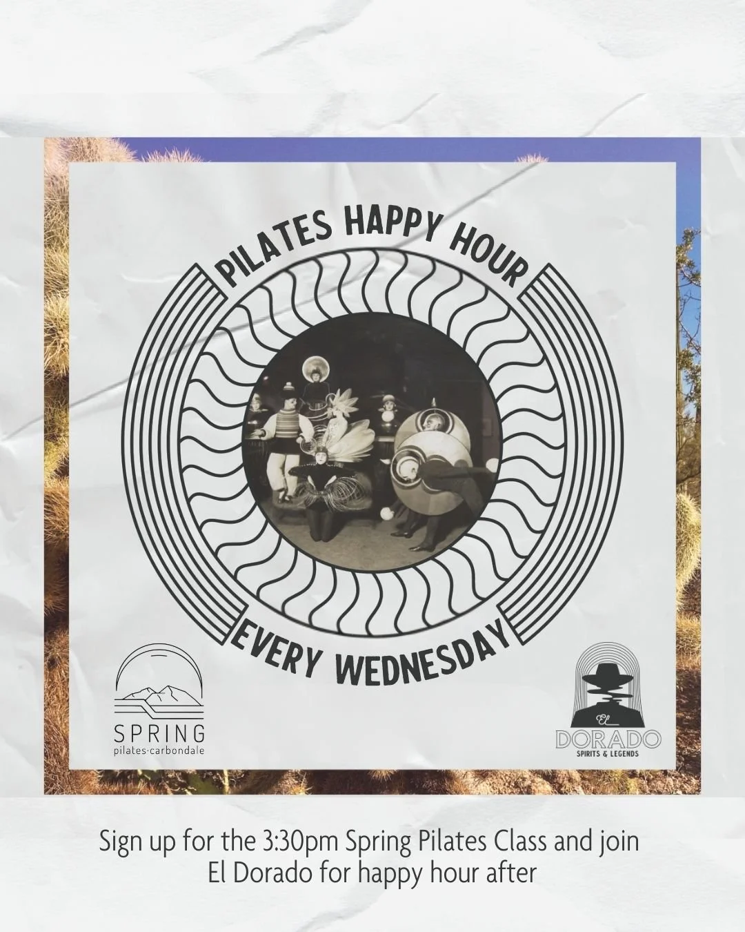 SPRING PILATES HAPPY HOUR