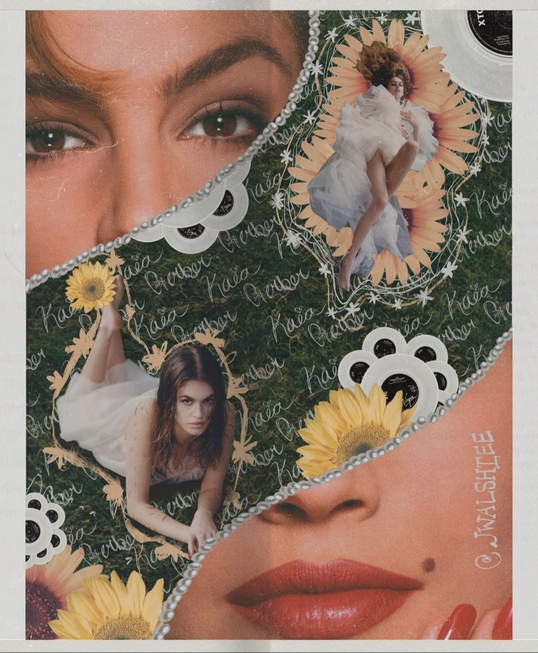 Kaia Gerber social content