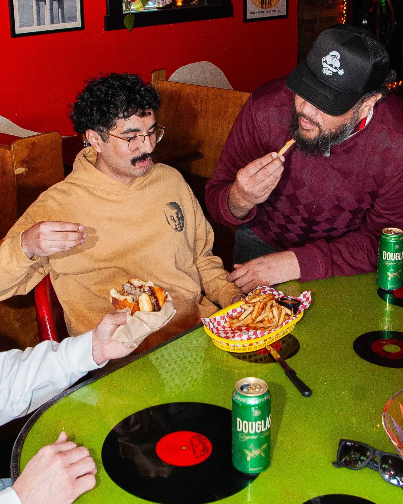 Hanging Out Eating and Drinking
