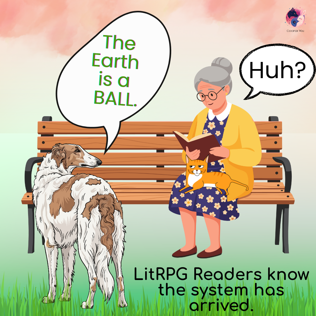 Dog says earth is a ball to grandmother. system arrived