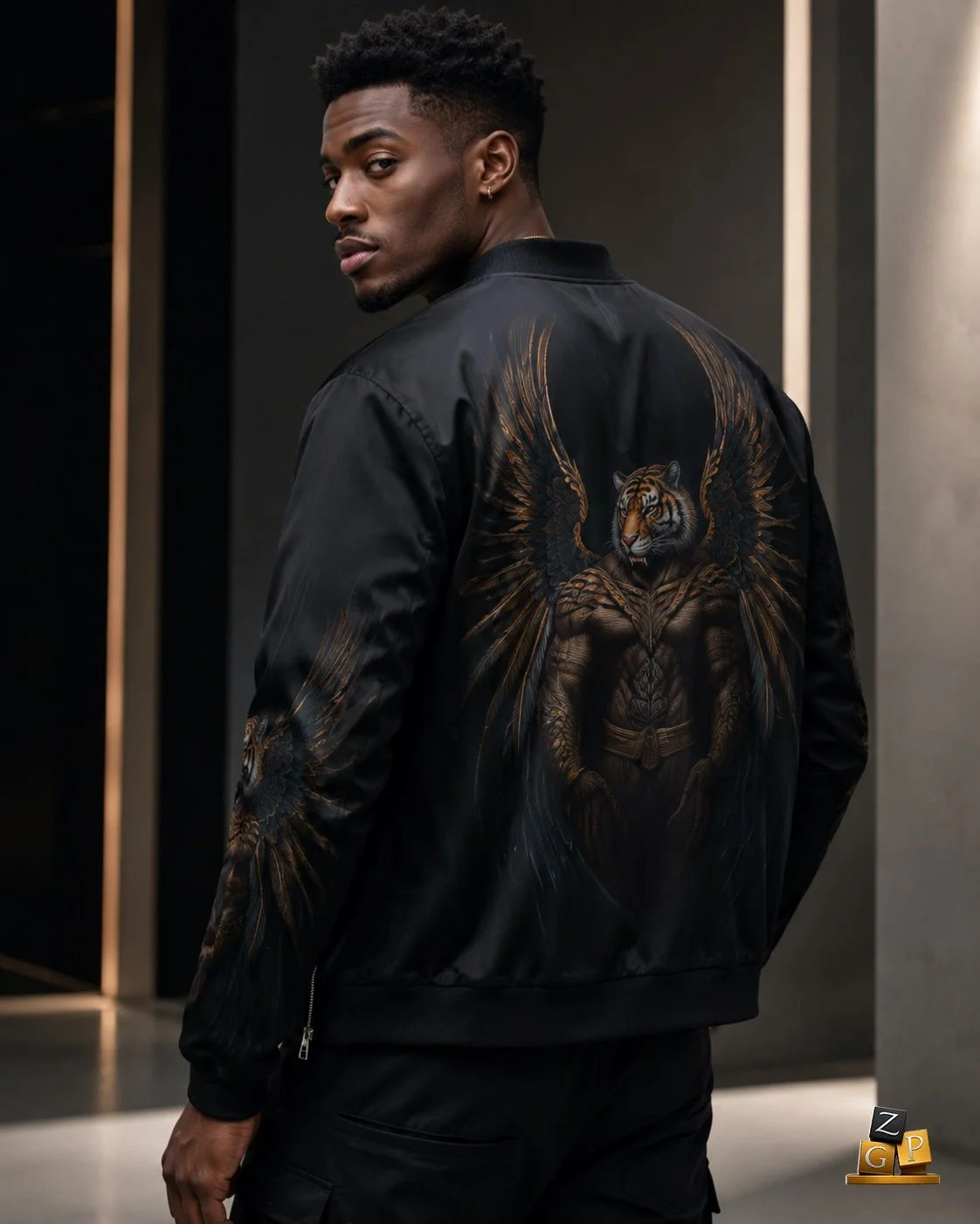 Tiger Angel Bomber Jacket
