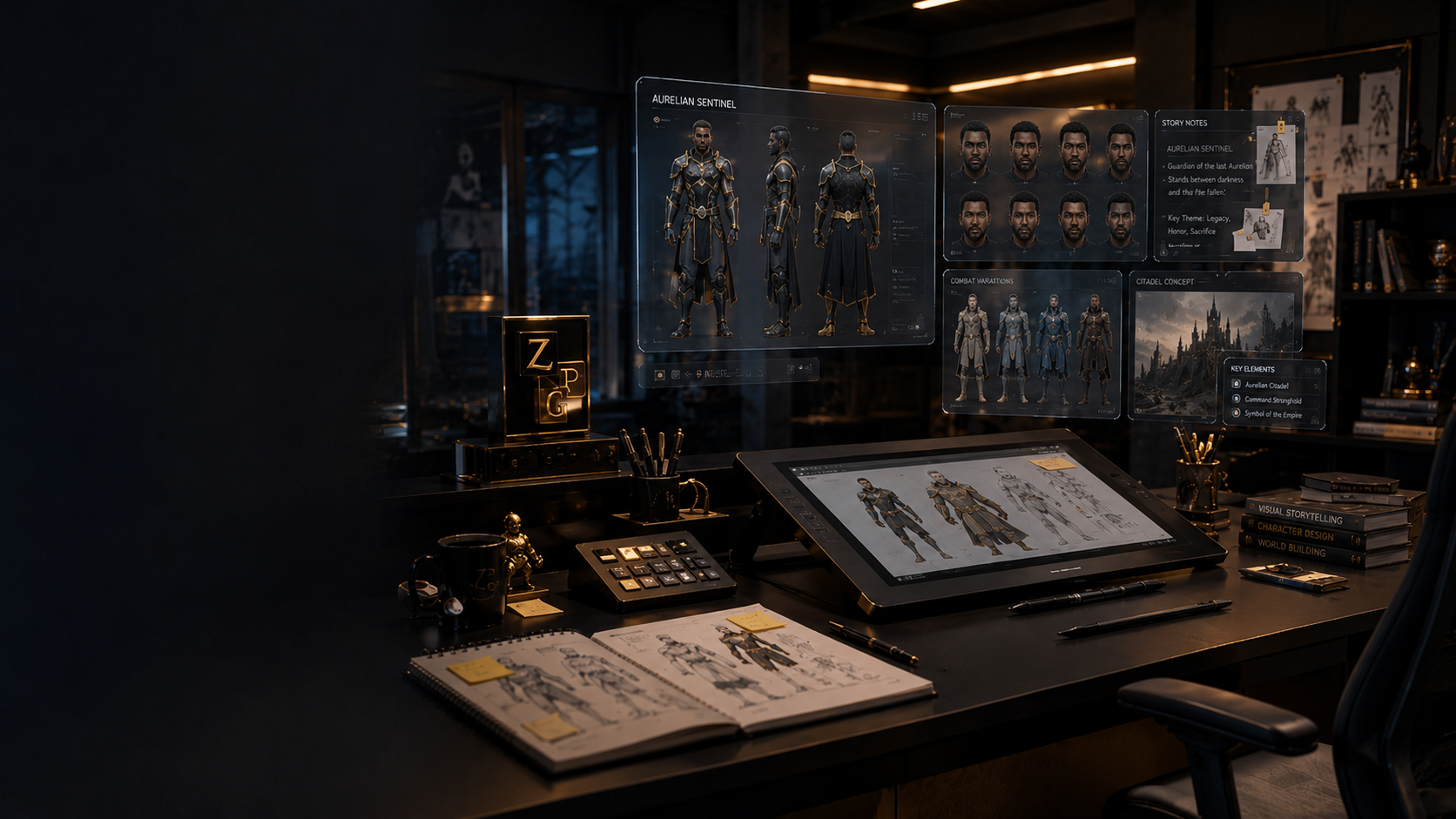 AI Character Design — Concept