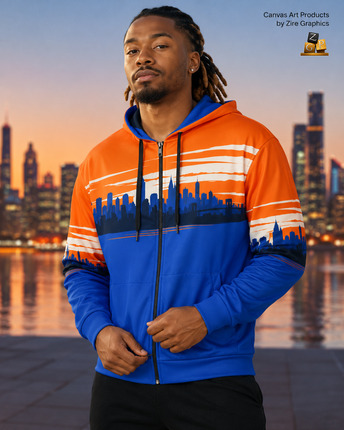 Empire Skyline Zip Hoodie™