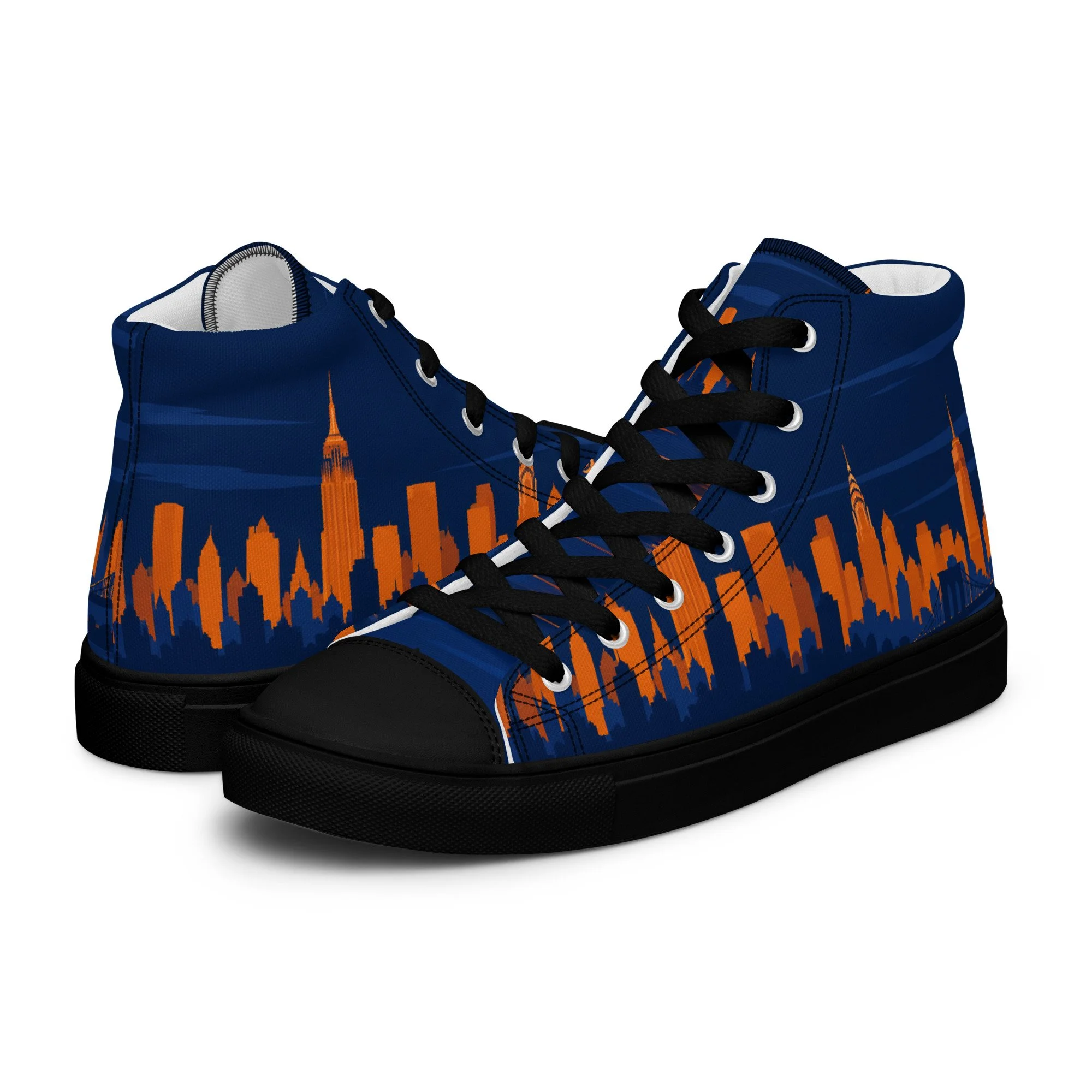 Empire Skyline High-Top Sneakers Night-mens-high-top-canvas-shoes-black-left-6a1c9f2f18081.jpg