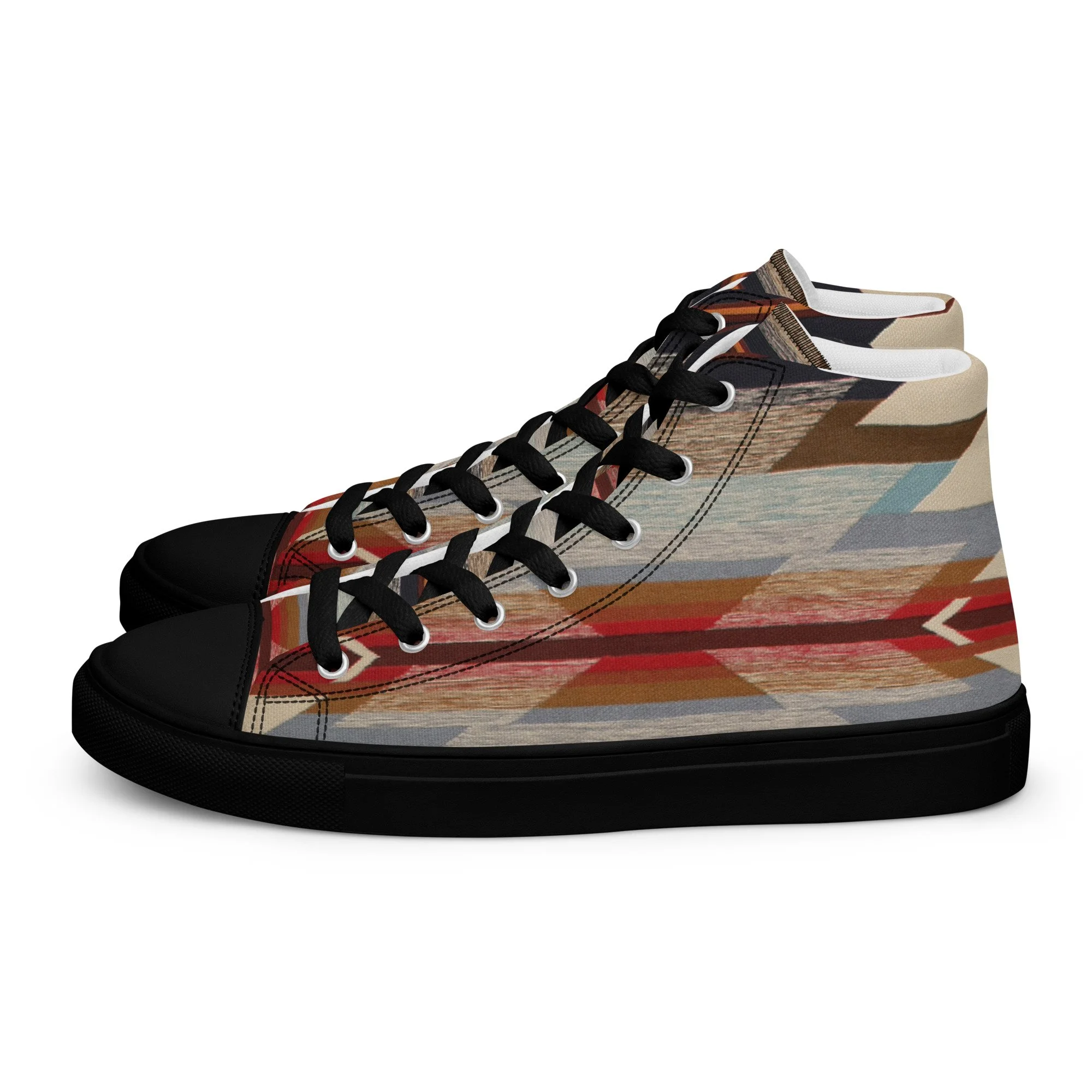 Desert Horizon High-Top Sneakers