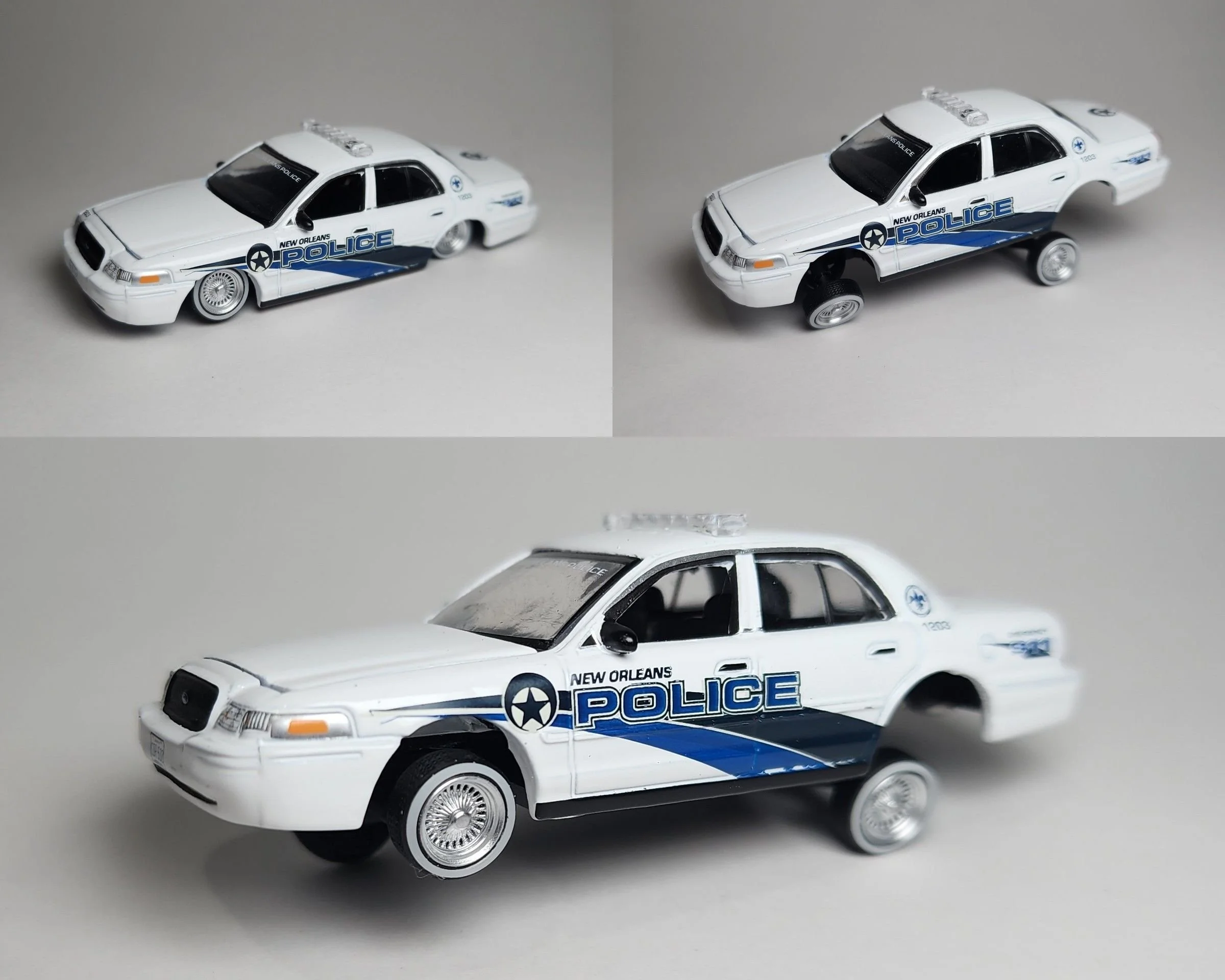 Adjustable Lowrider Base Greenlight 06 Ford Crown Victoria