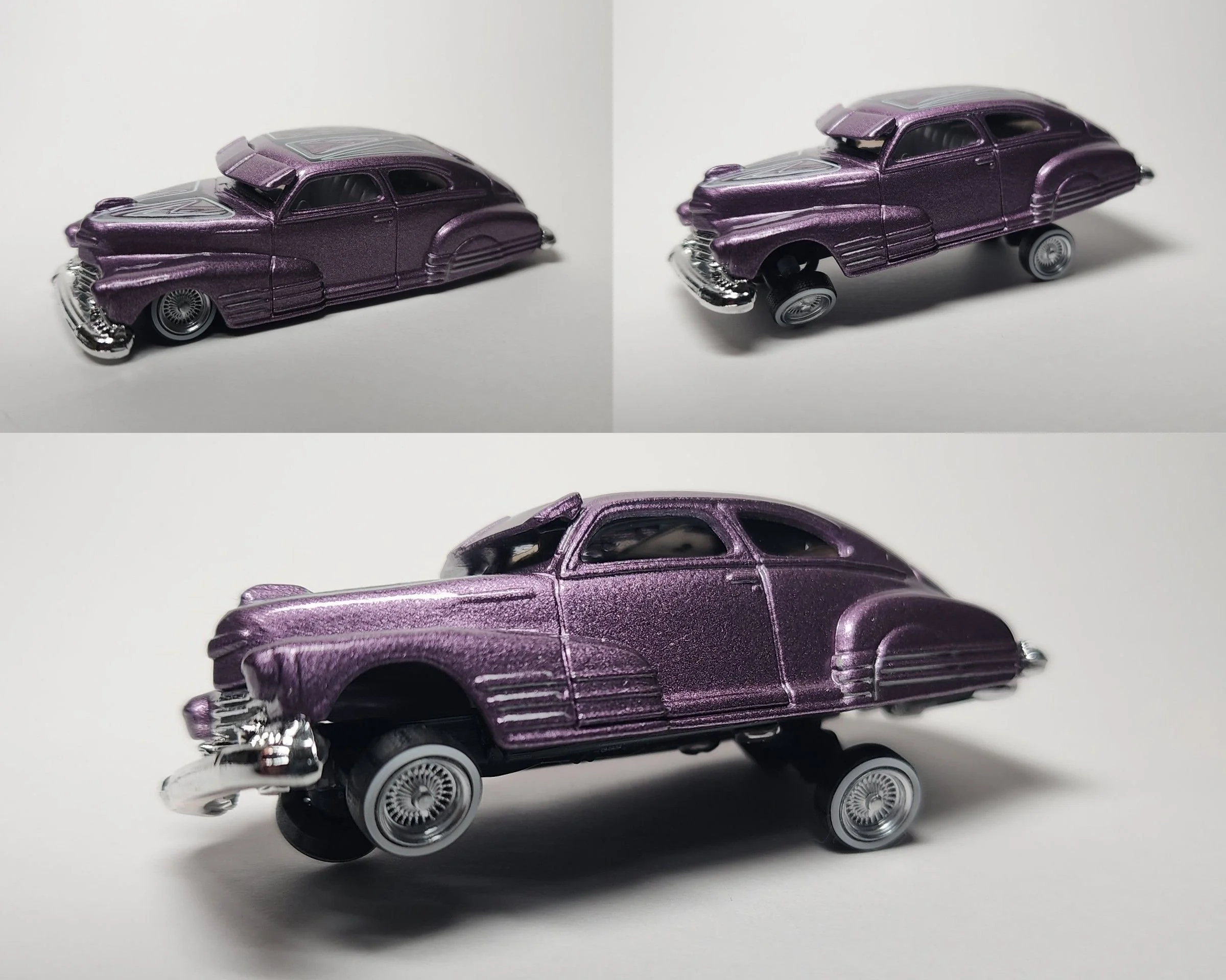 Adjustable Lowrider Base Hotwheels 47 Fleetline