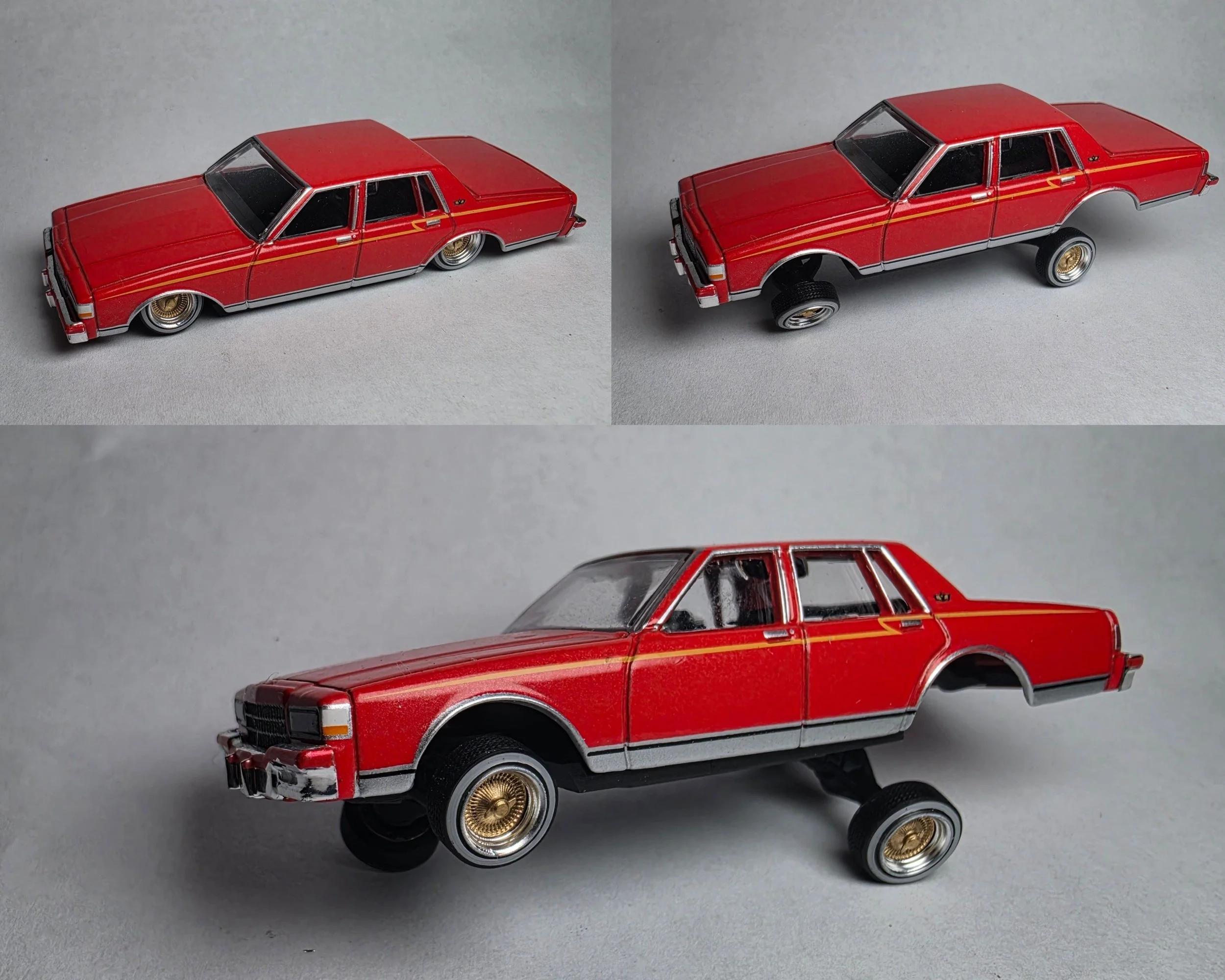 Adjustable Lowrider Base Greenlight 89/90 Caprice