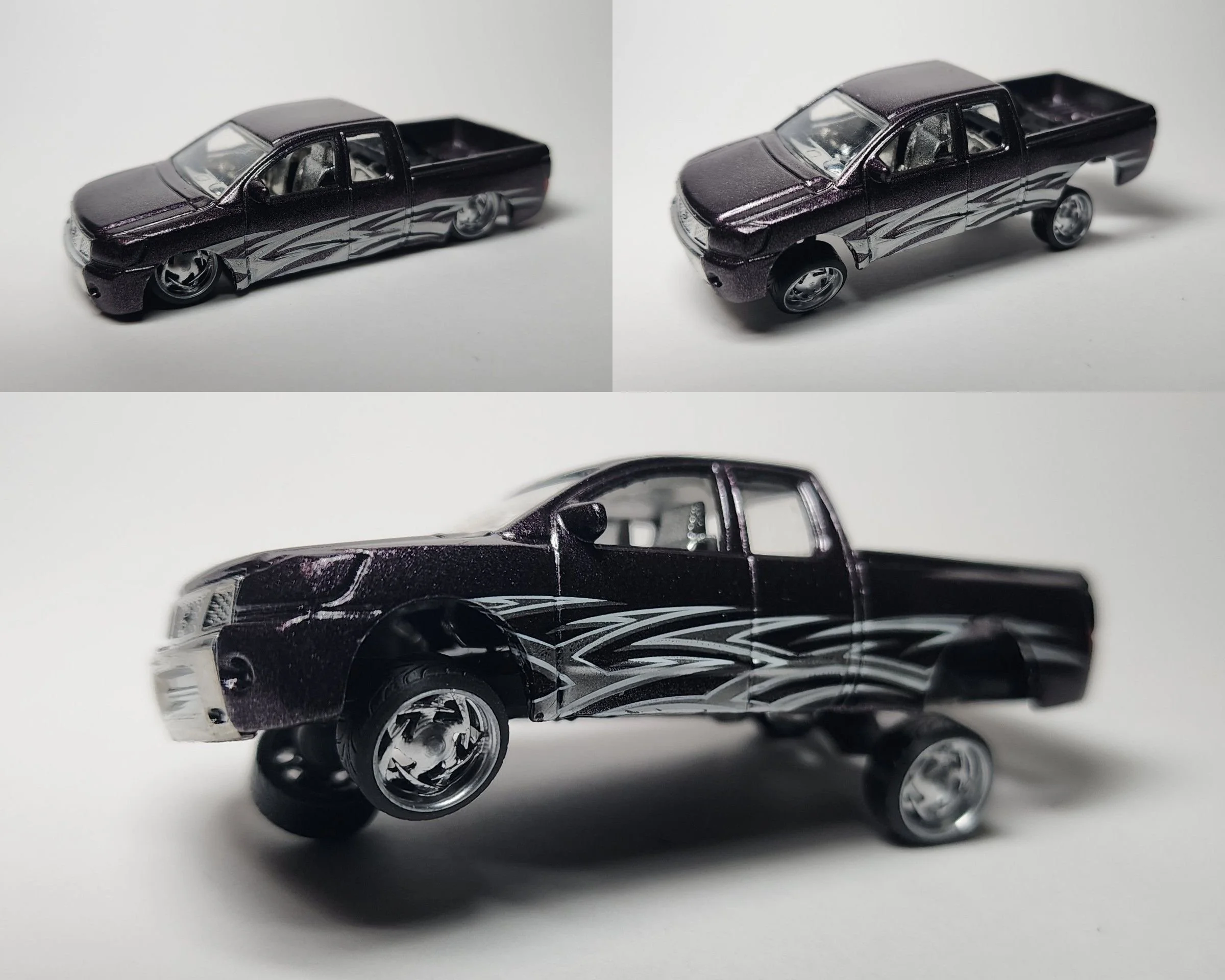 Adjustable Lowrider Base Hotwheels Nissan Titan