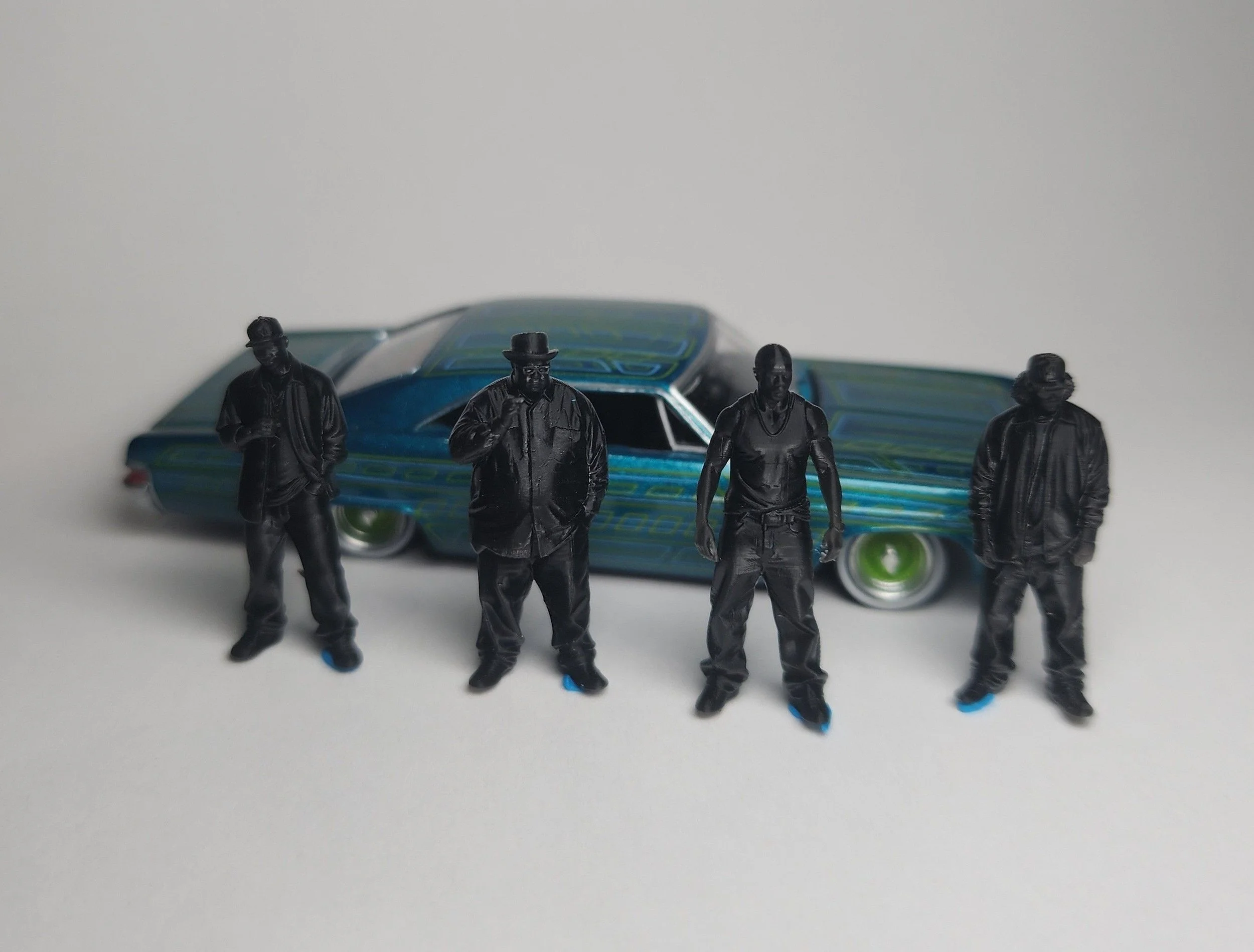 Figures: GTA San Andreas - CJ, Ryder, Big Smoke, Sweet