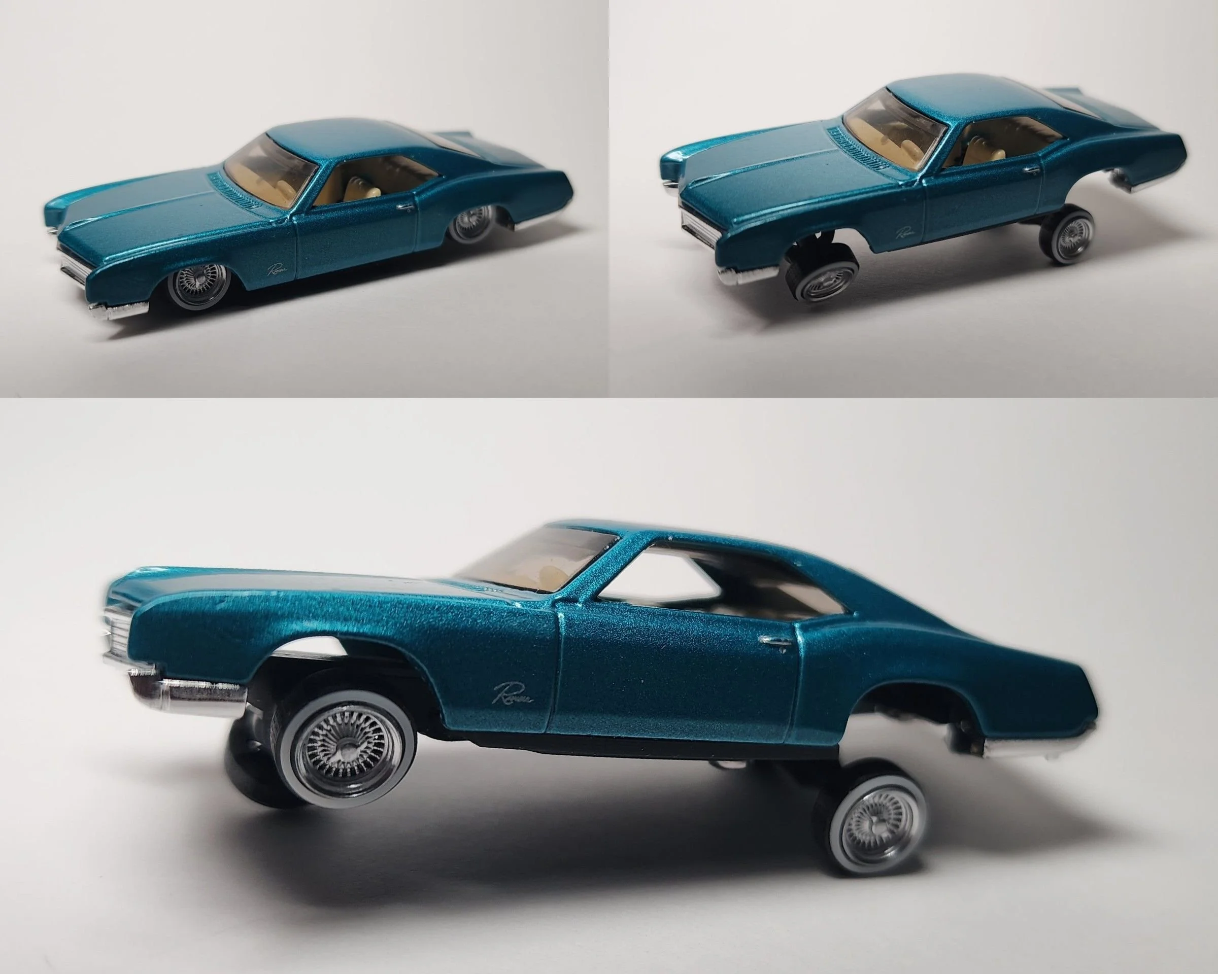 Adjustable Lowrider Base Hotwheels 66 Riviera