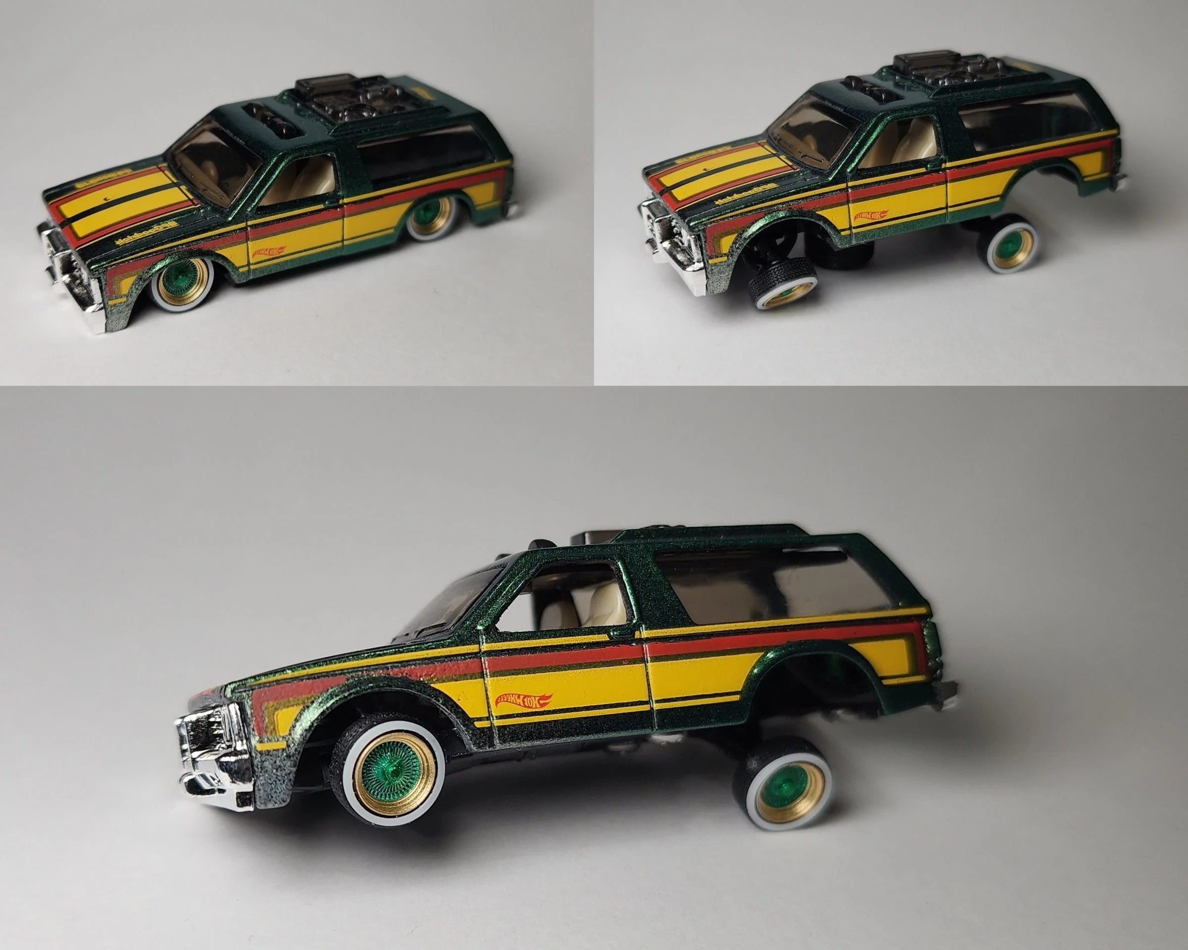 Adjustable Lowrider Base Hotwheels 4x4 Blazer