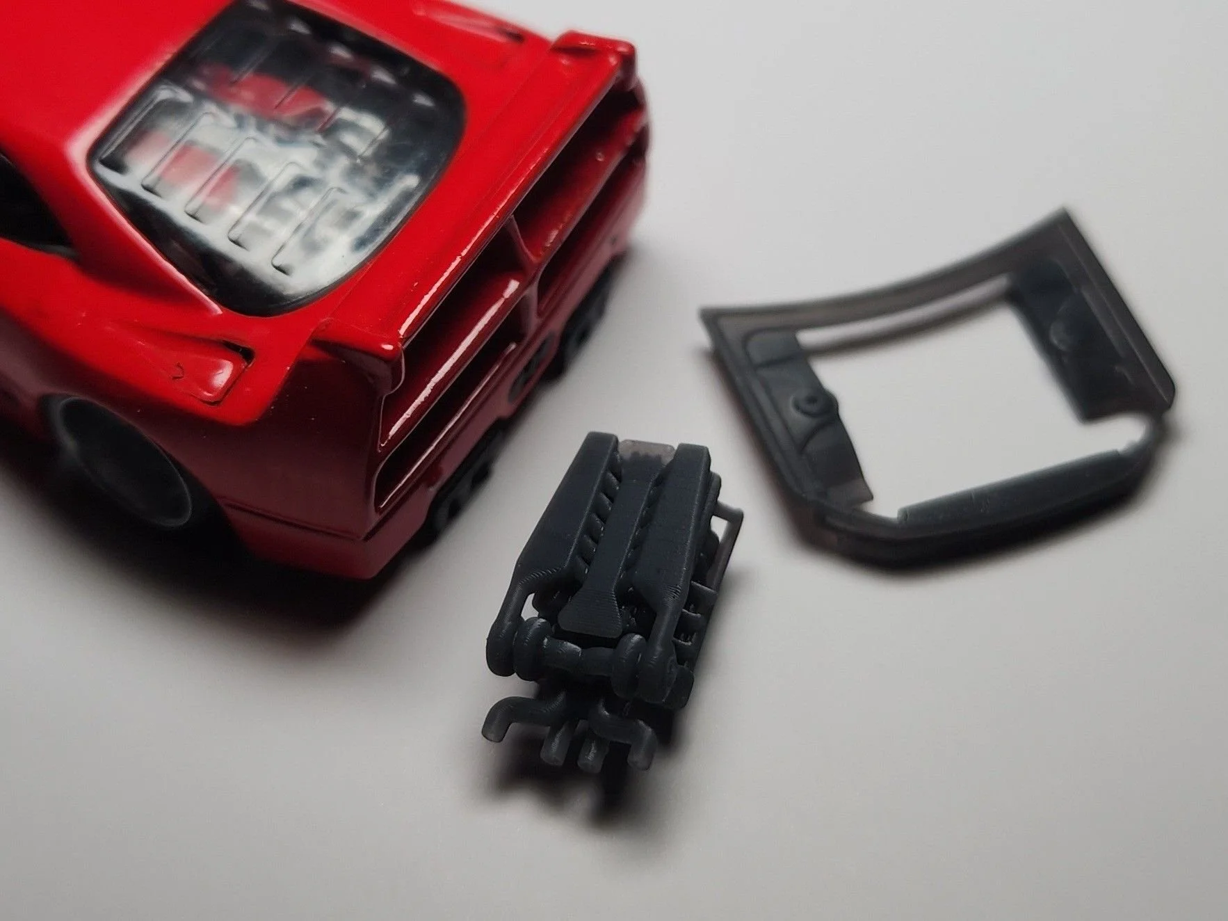 Ferrari V12 Engine & Engine Bay