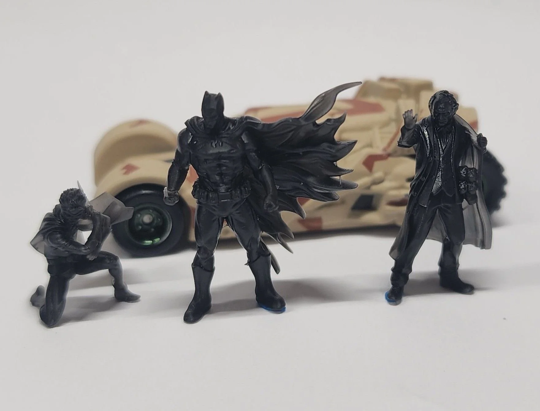 Figures: Batman, Robin & Joker