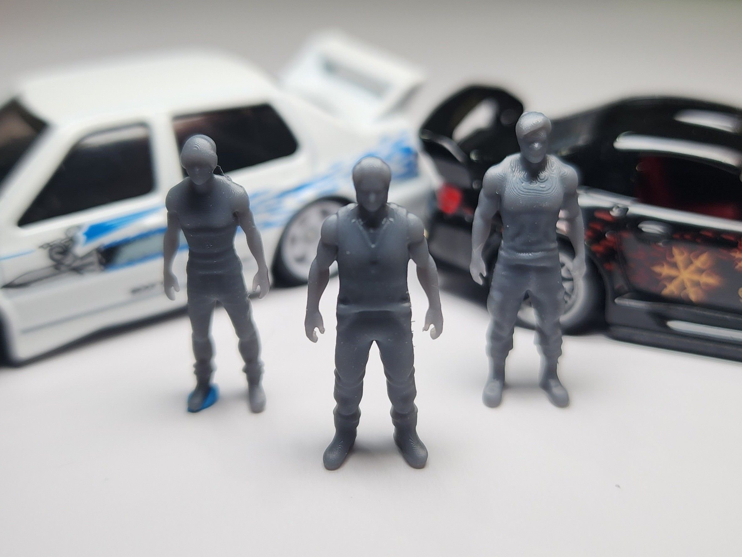 Figures: Fast & Furious - Vince, Leon, & Jesse x3