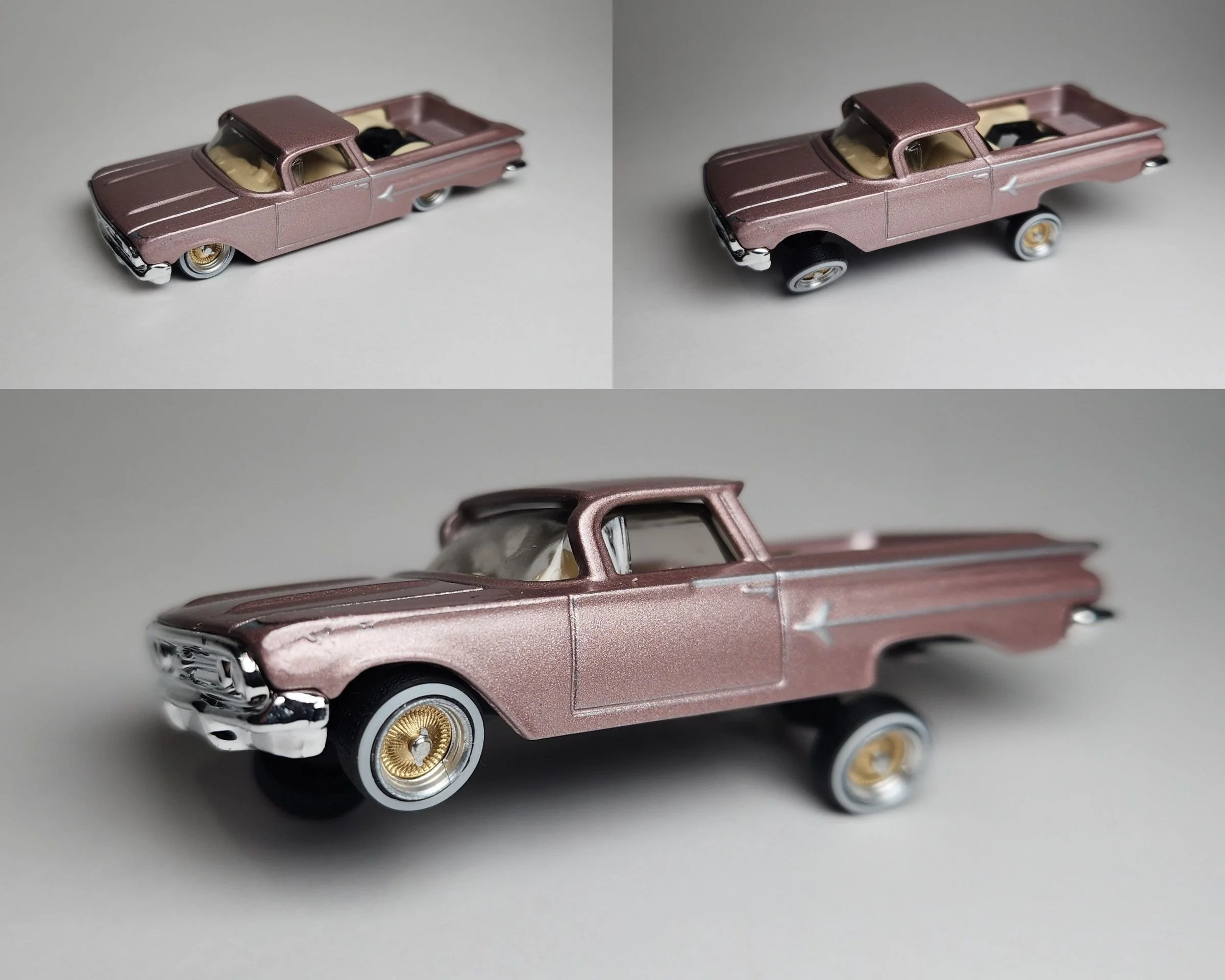 Adjustable Lowrider Base Matchbox 59 El Camino