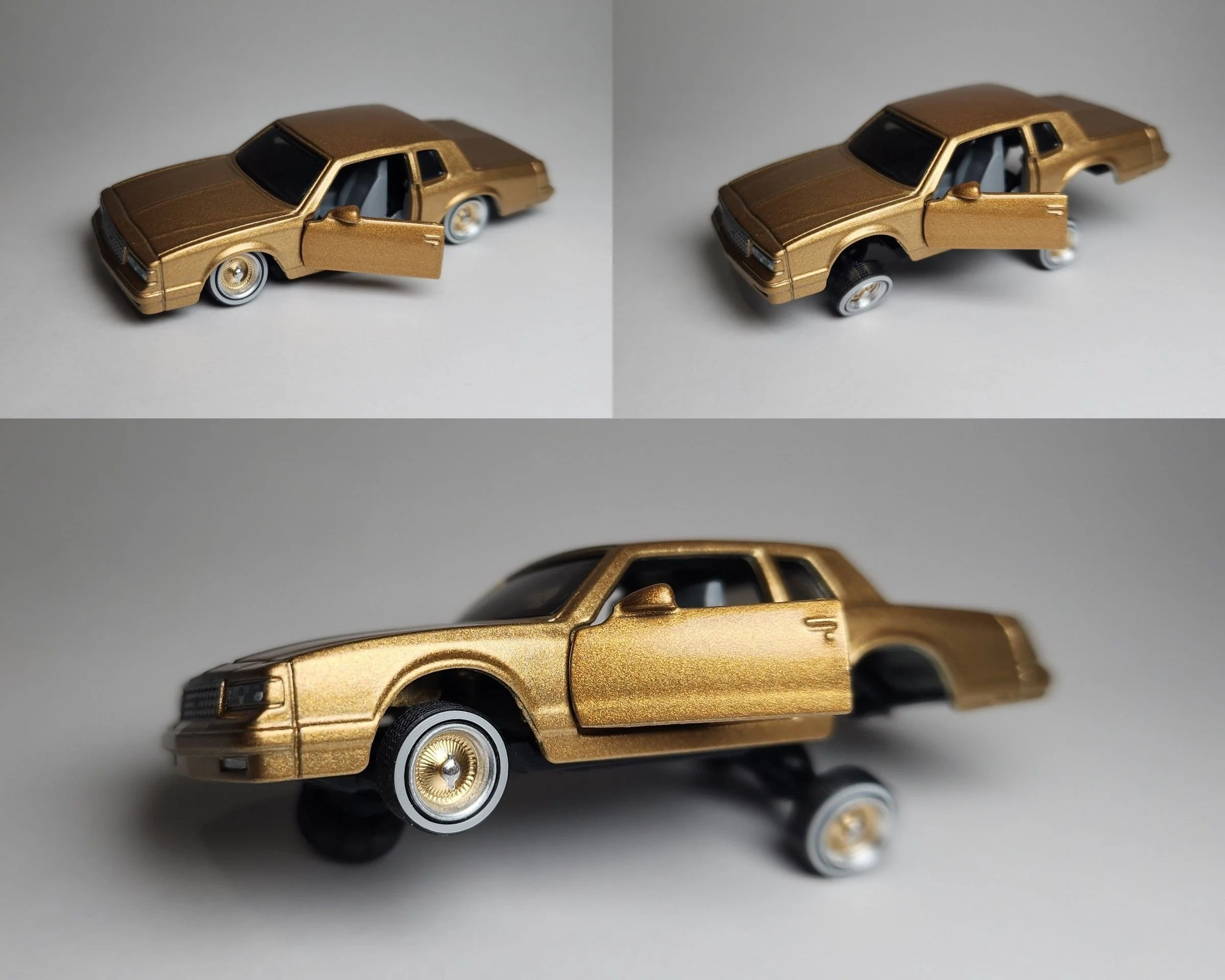 Adjustable Lowrider Base Matchbox 88 Monte Carlo