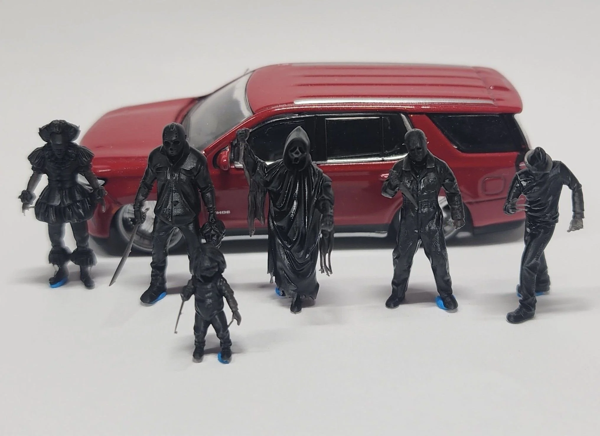 Figures: Freddy, Jason, Pennywise, Mike Myers, Chuck & Ghostface