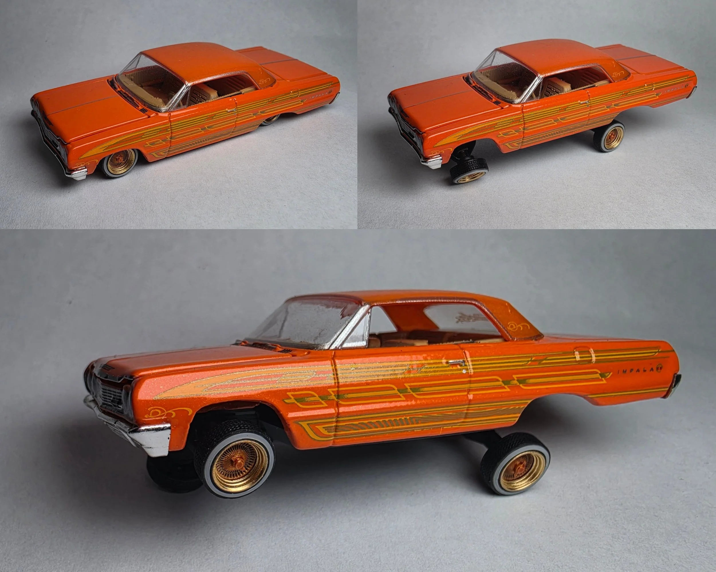Adjustable Lowrider Base Greenlight 64 Impala