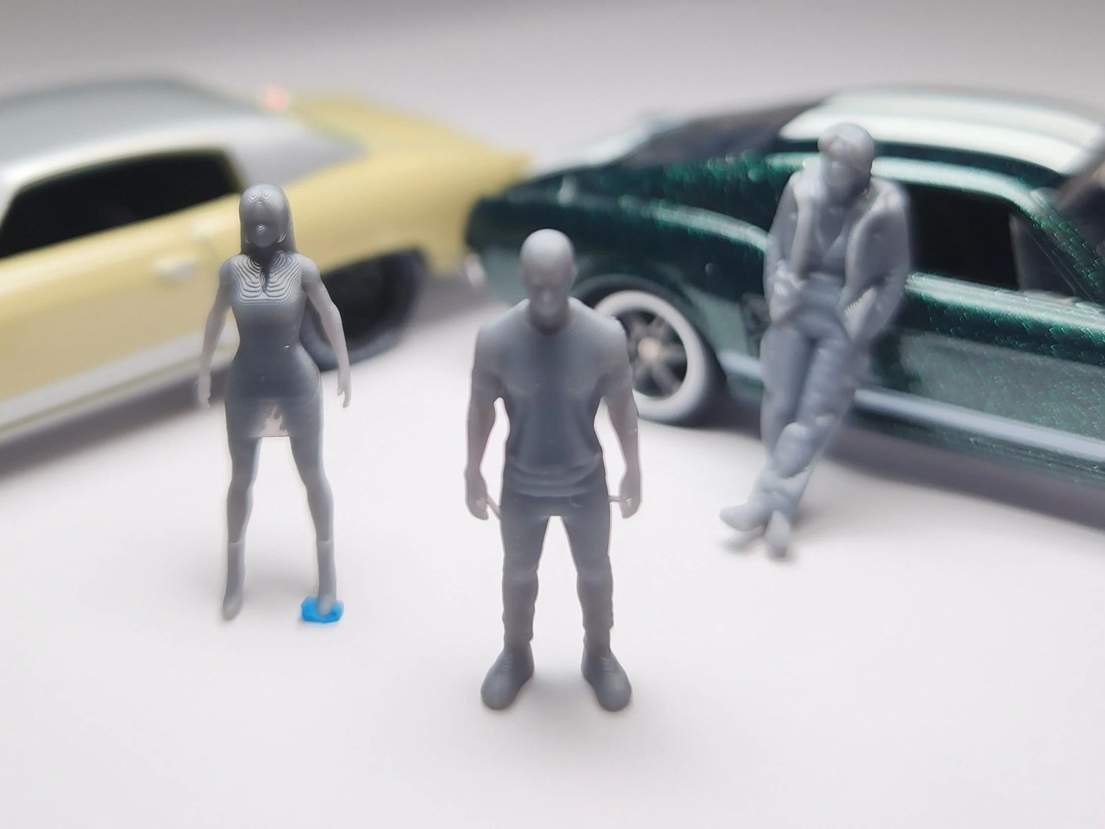 Figures: Fast & Furious - Sean, Neela & Han Lue x3