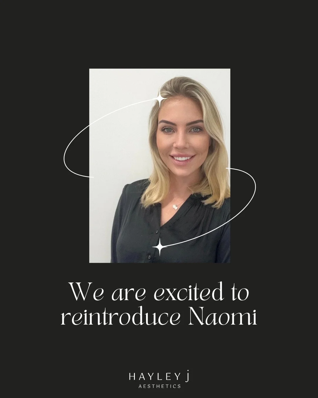 β¨ We’re so excited to welcome Naomi back to the HJA team! β¨
Naomi is a highly experienced cosmetic nurse with over 7 years in the industry, and she’ll now be available one day each month at our clinic.
Naomi is passionate about creating